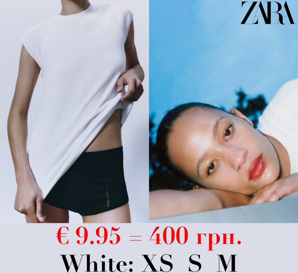 FADED COTTON T-SHIRT