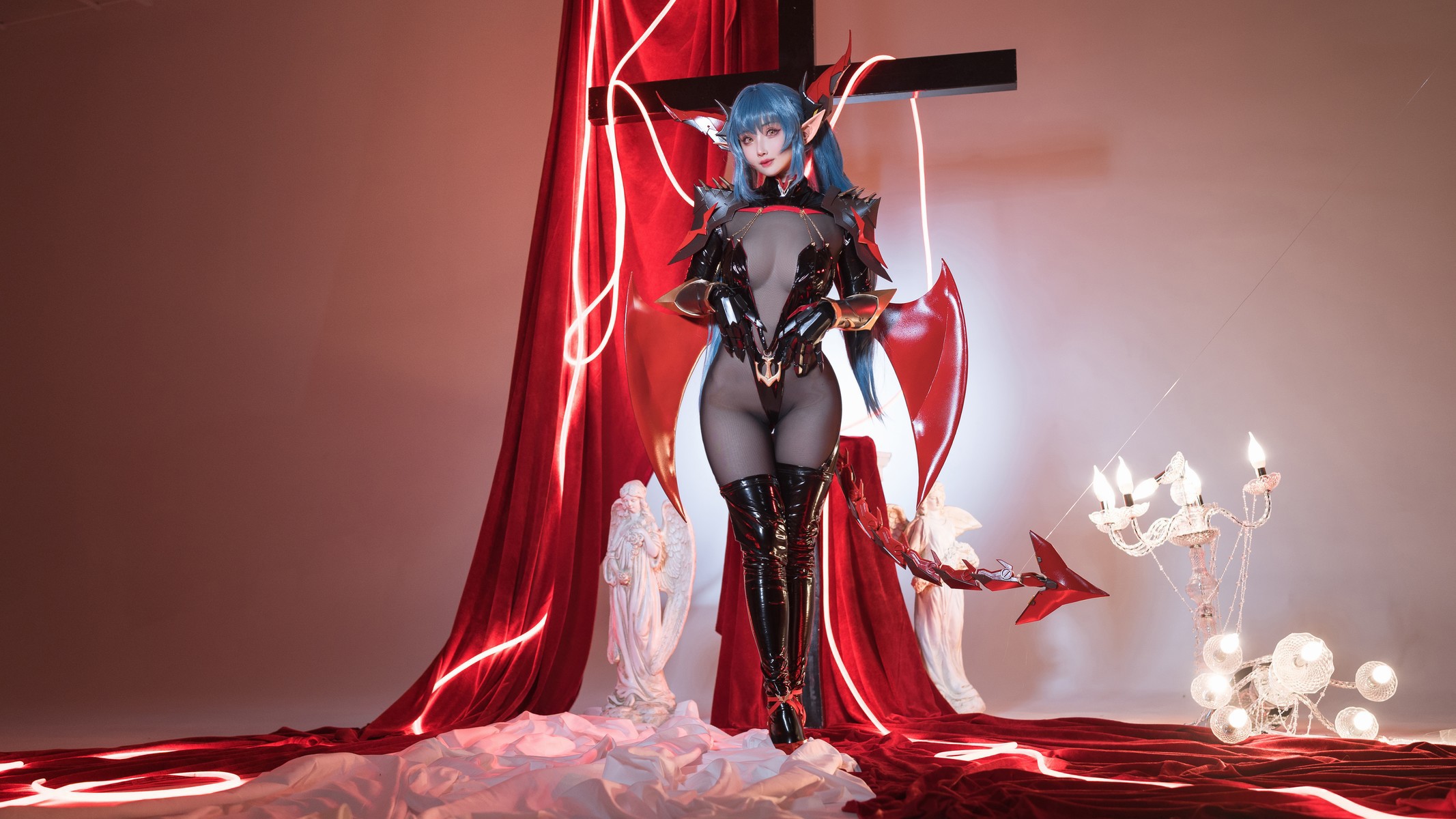 Cosplay rioko凉凉子 碧蓝航线 雷根斯堡 12