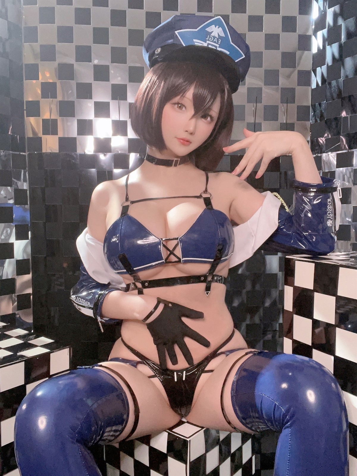 Cosplay 星之迟迟Hoshilily 巴尔的摩 碧蓝航线 49