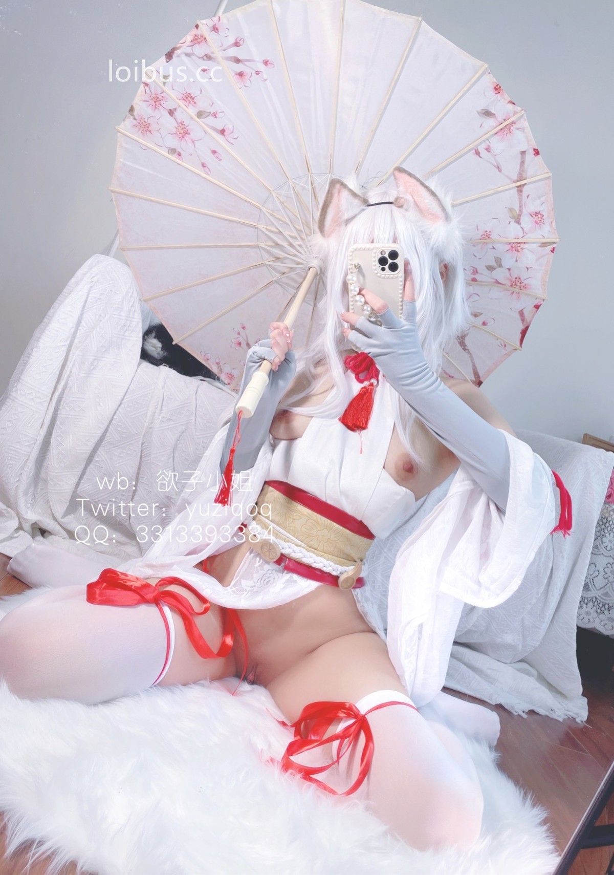 Coser 小蔡头喵喵]纯白胡桃 11
