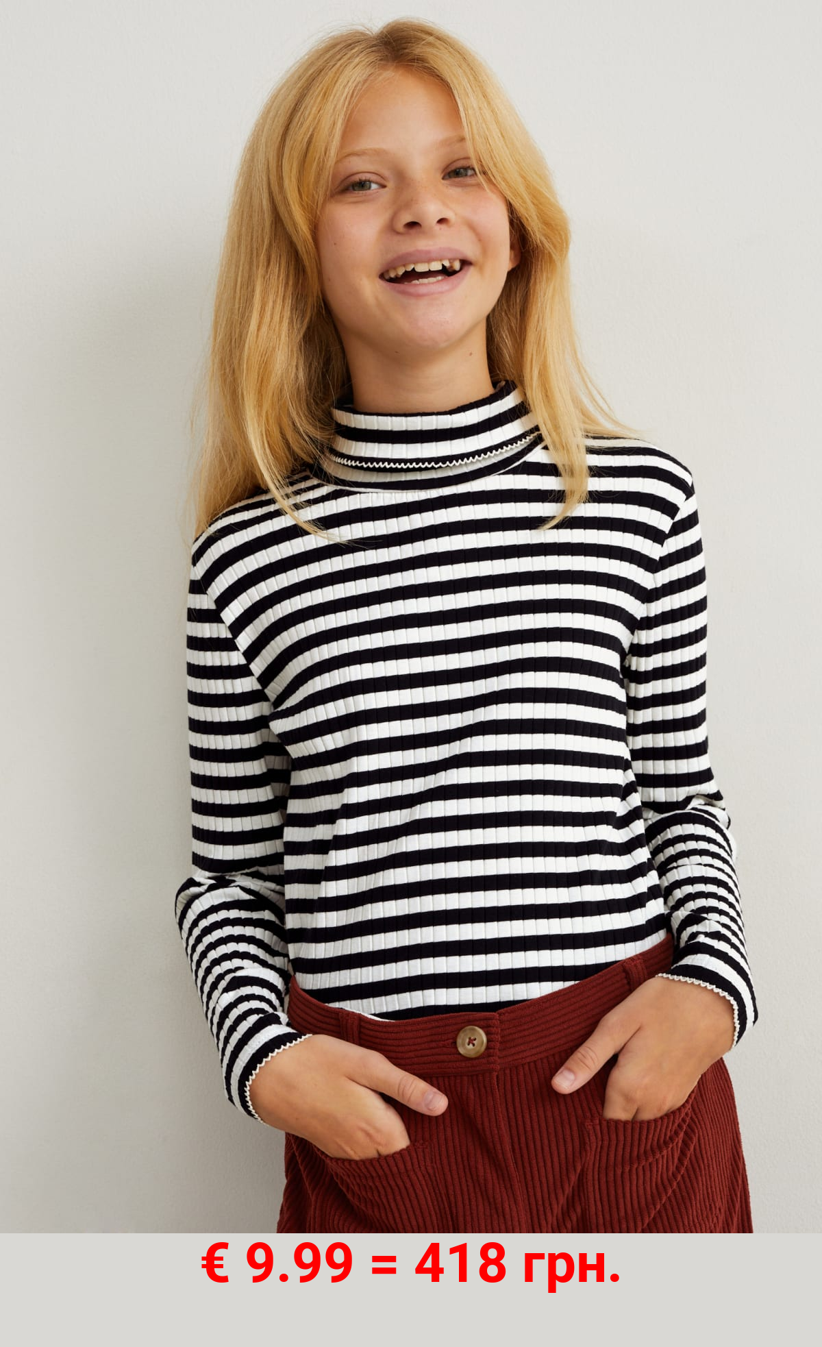 Multipack 3er - Rollkragenshirt