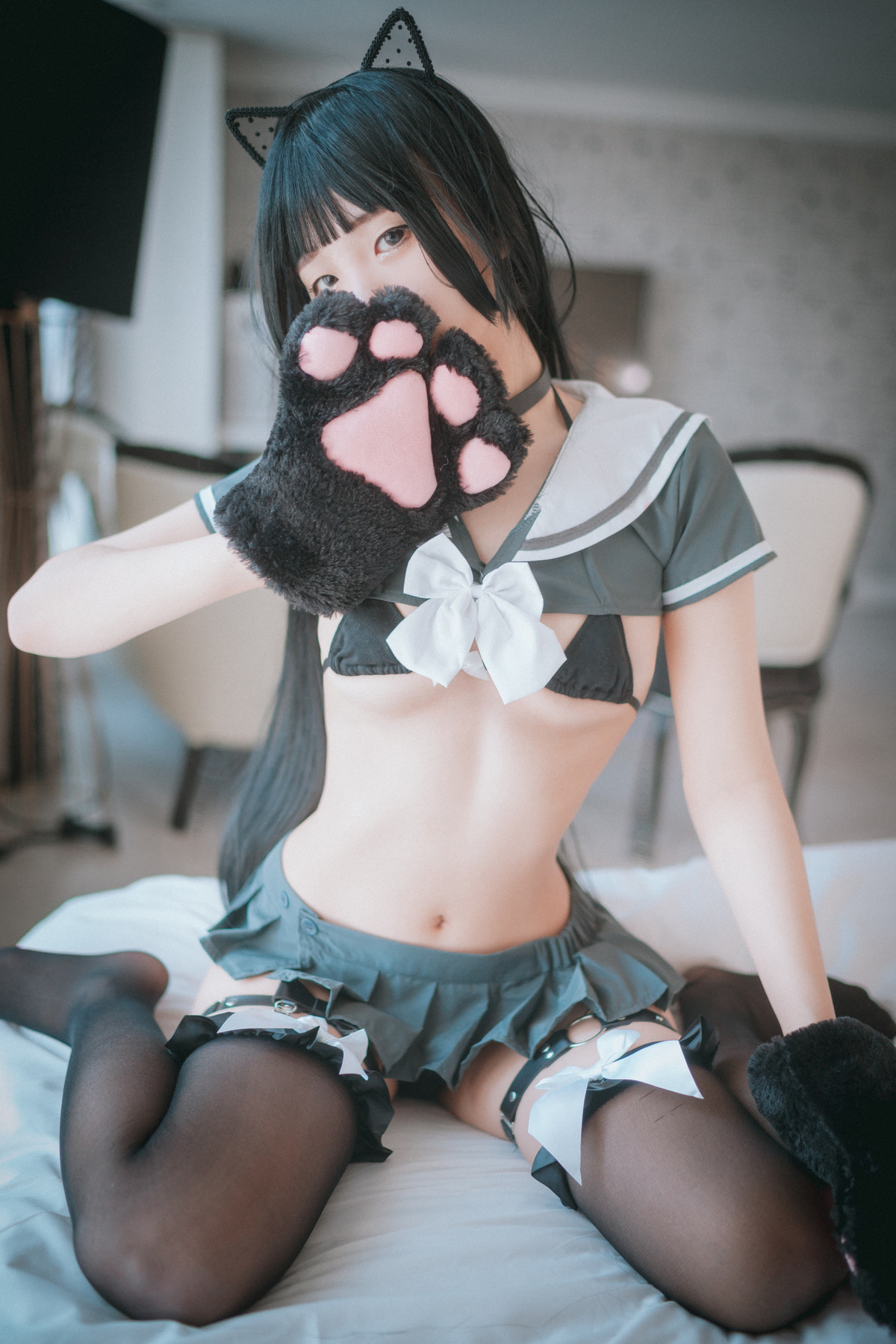 Jeong Jenny 정제니, [DJAWA] Katzenmädchen in Schuluniform 17