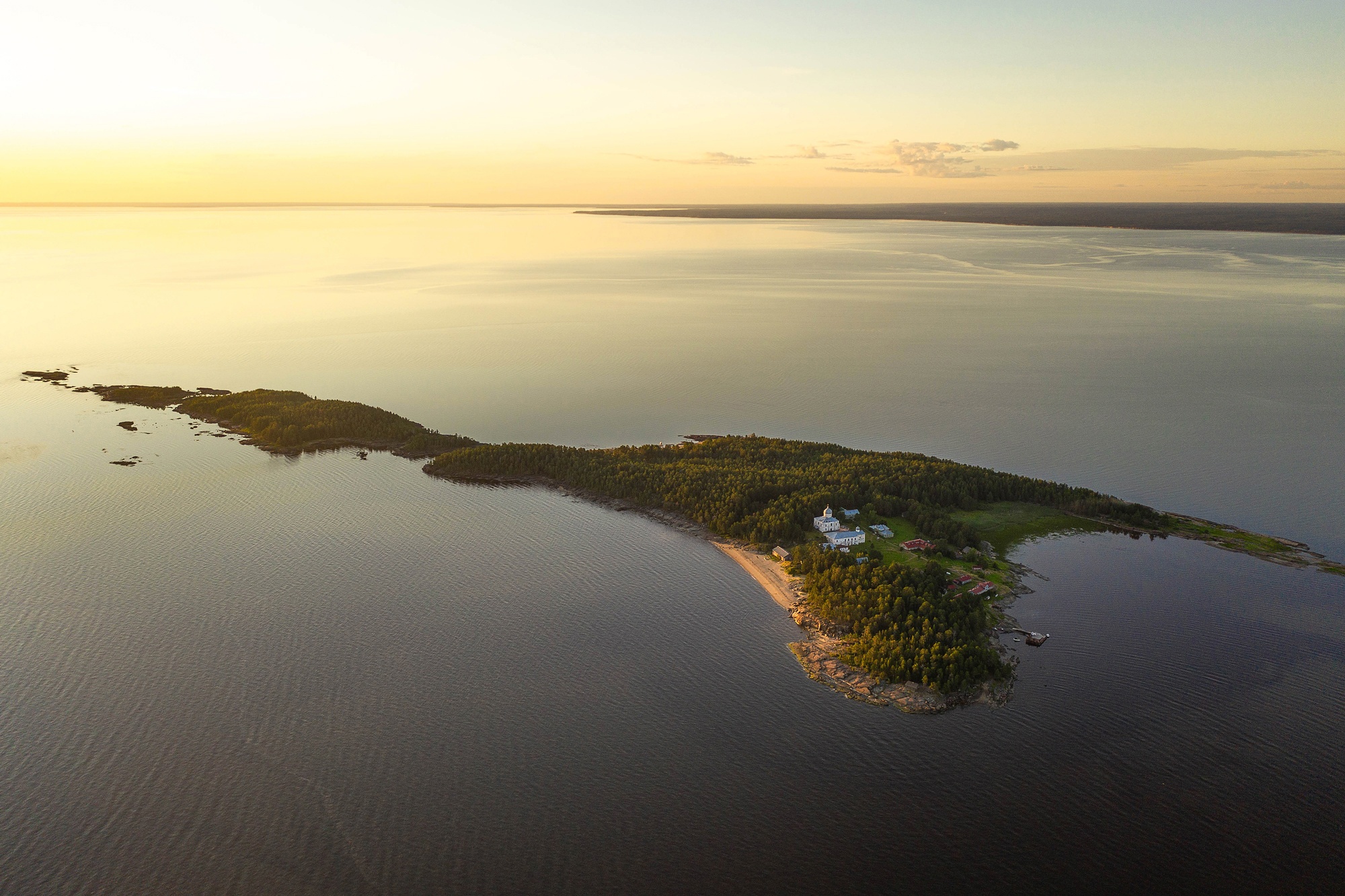 остров кий в белом море