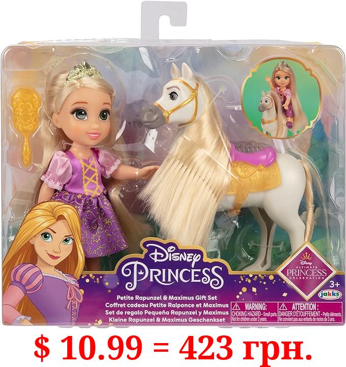 Disney Princess Rapunzel Doll & Maximus Petite Gift Set