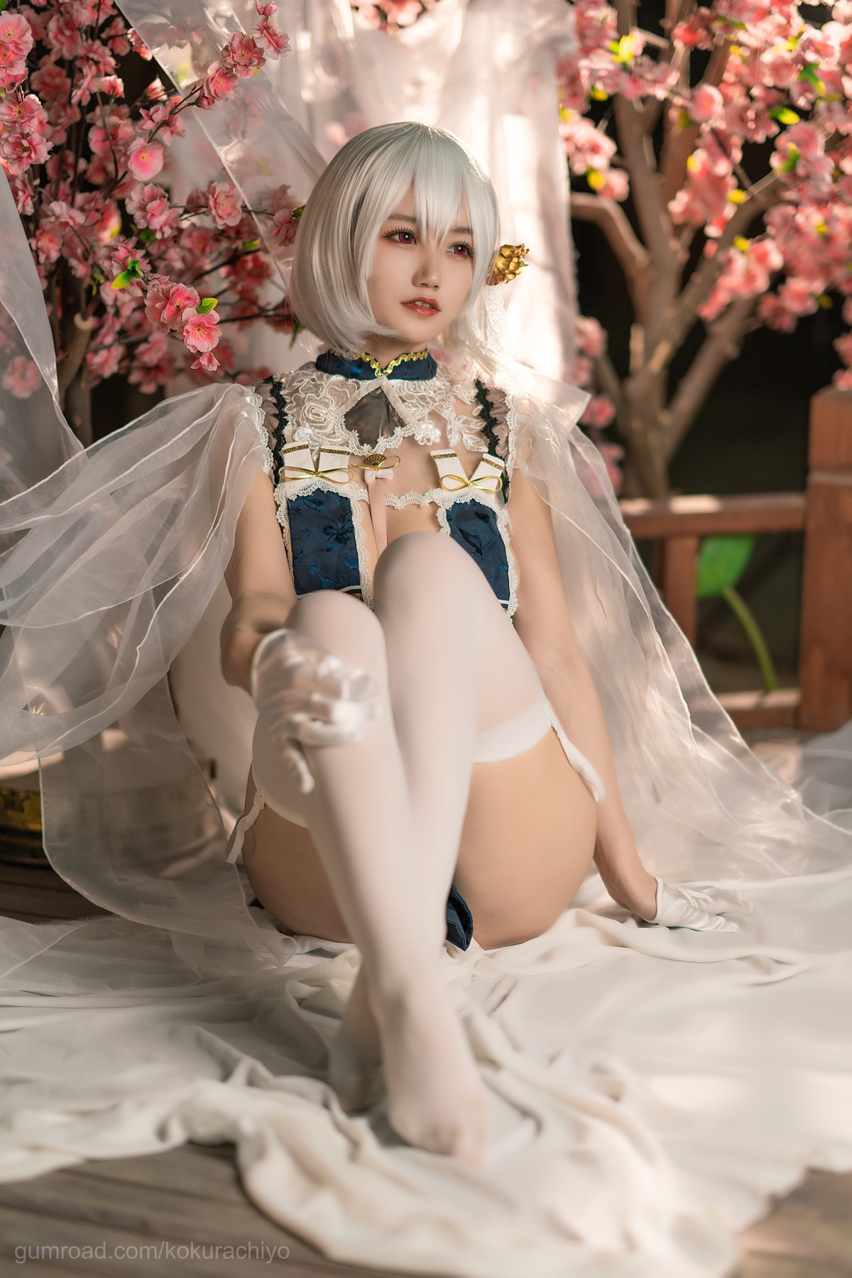 Cosplay 小仓千代 天狼星旗袍 18