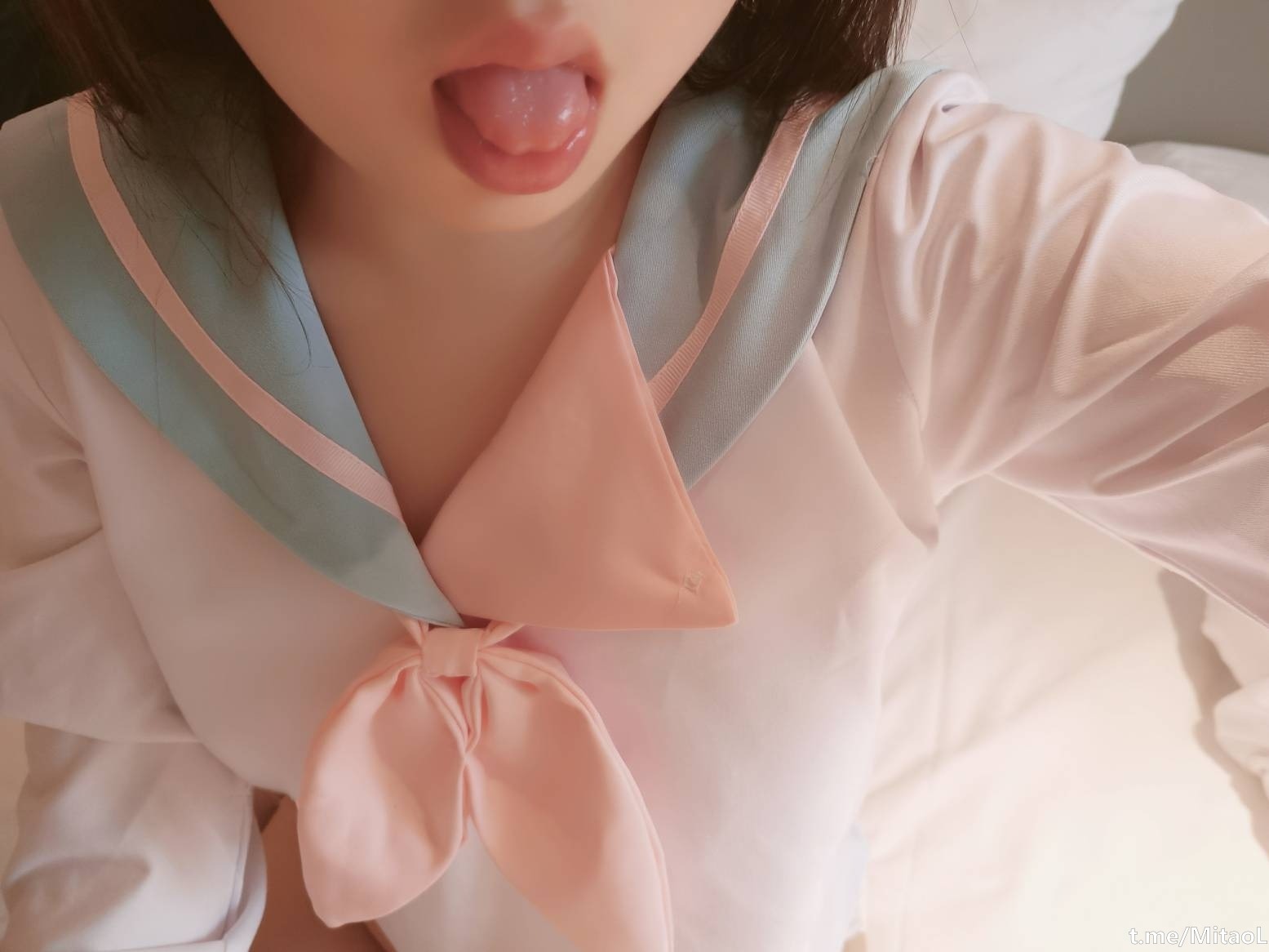 赛高淋酱 双马尾JK蓝 103P 70