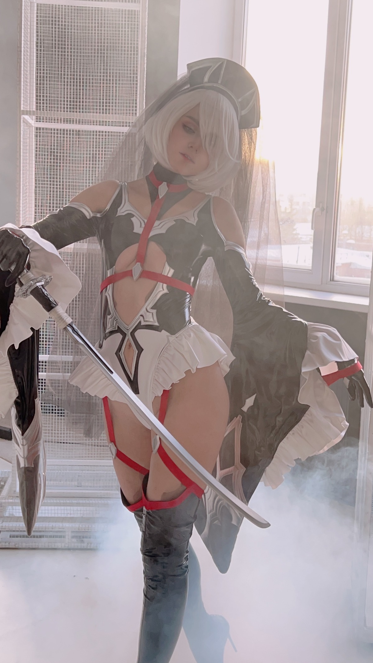 Shirogane Cosplay 2B ヨルハ２号Ｂ型 Bride Ver. 31