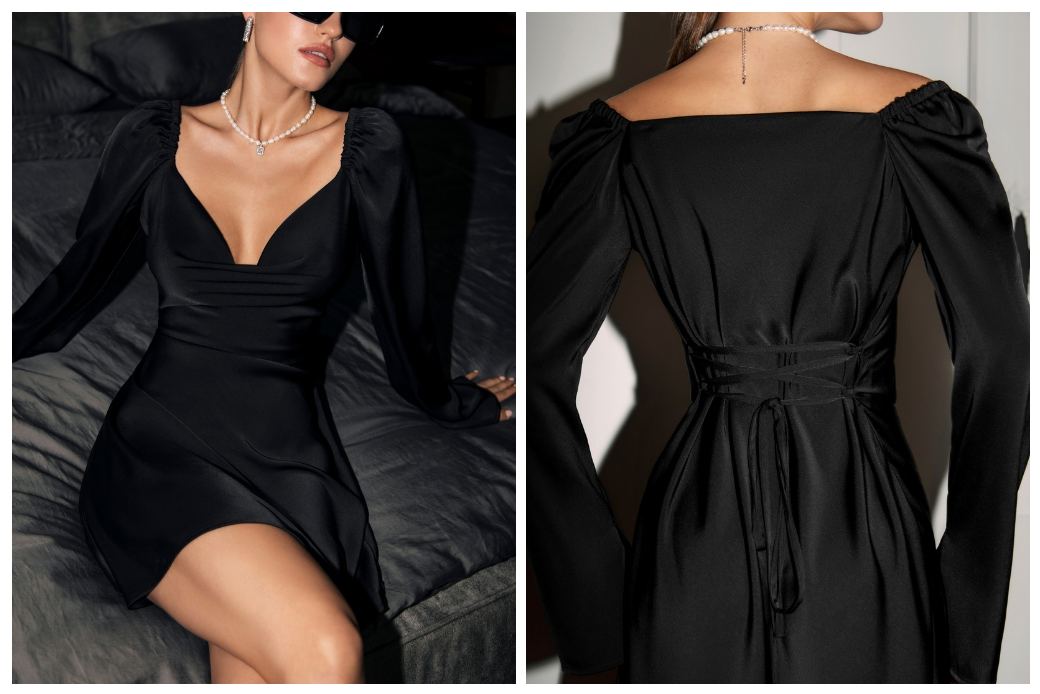 Личи Платье Атласное фото 19