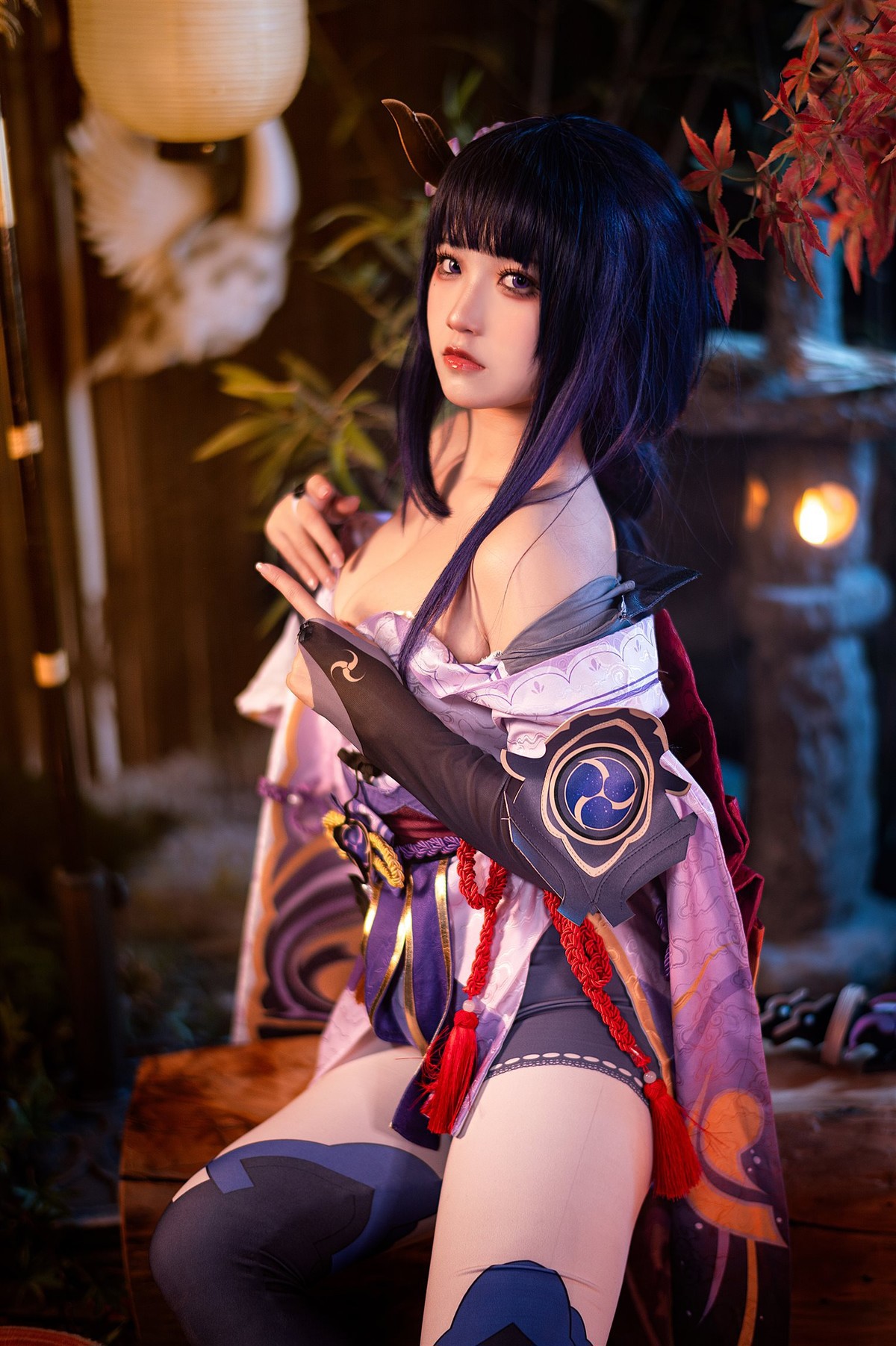 Cosplay 伊喵君 景三 八重 雷神 双倍快乐 18