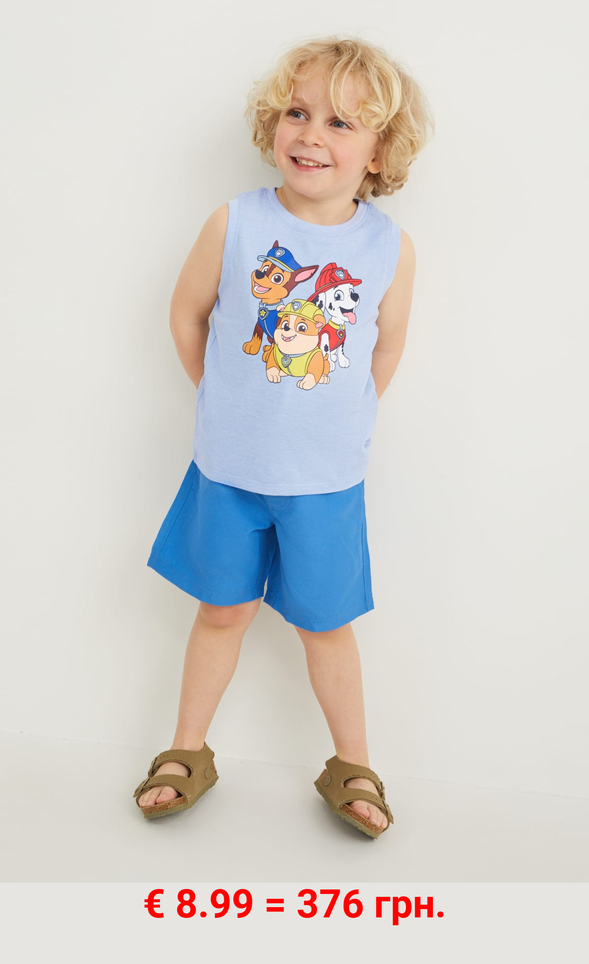 PAW Patrol - Set - Top und Shorts - 2 teilig - Farbwechsel