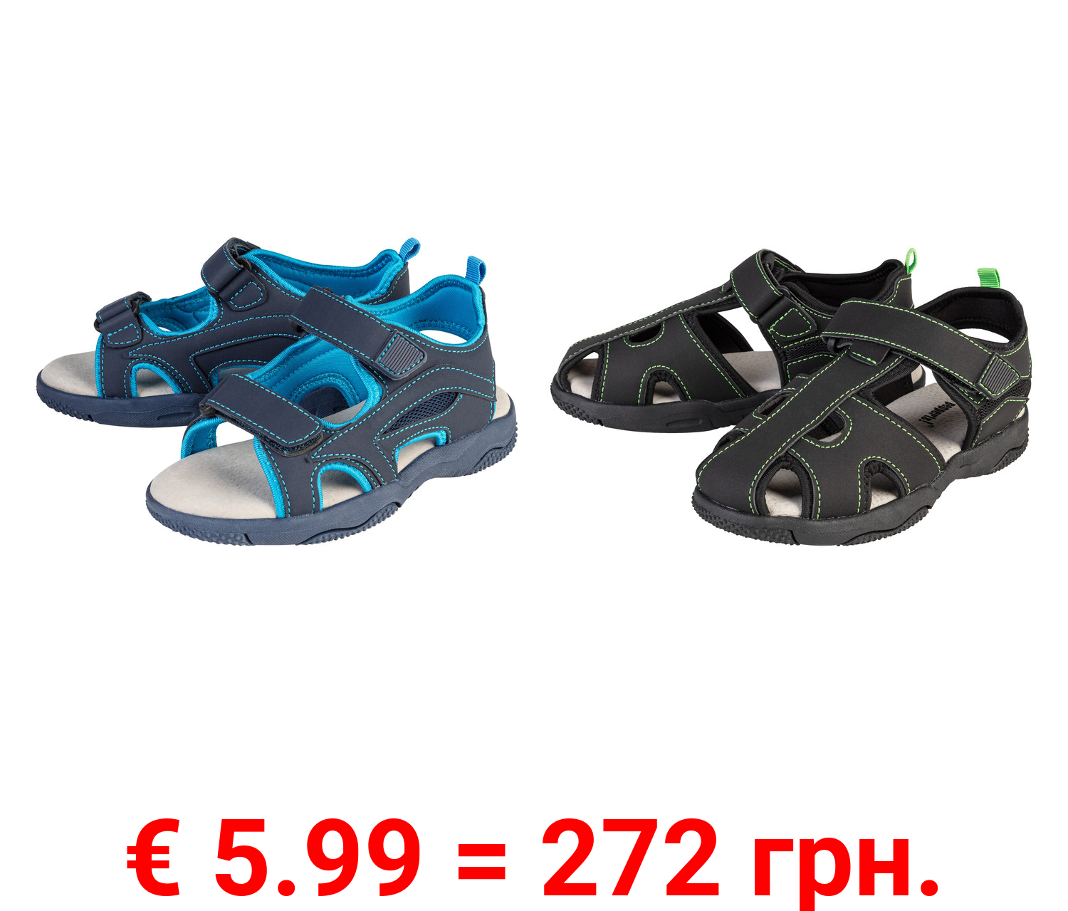 pepperts!® Kinder Sandale mit Lederdecksohle