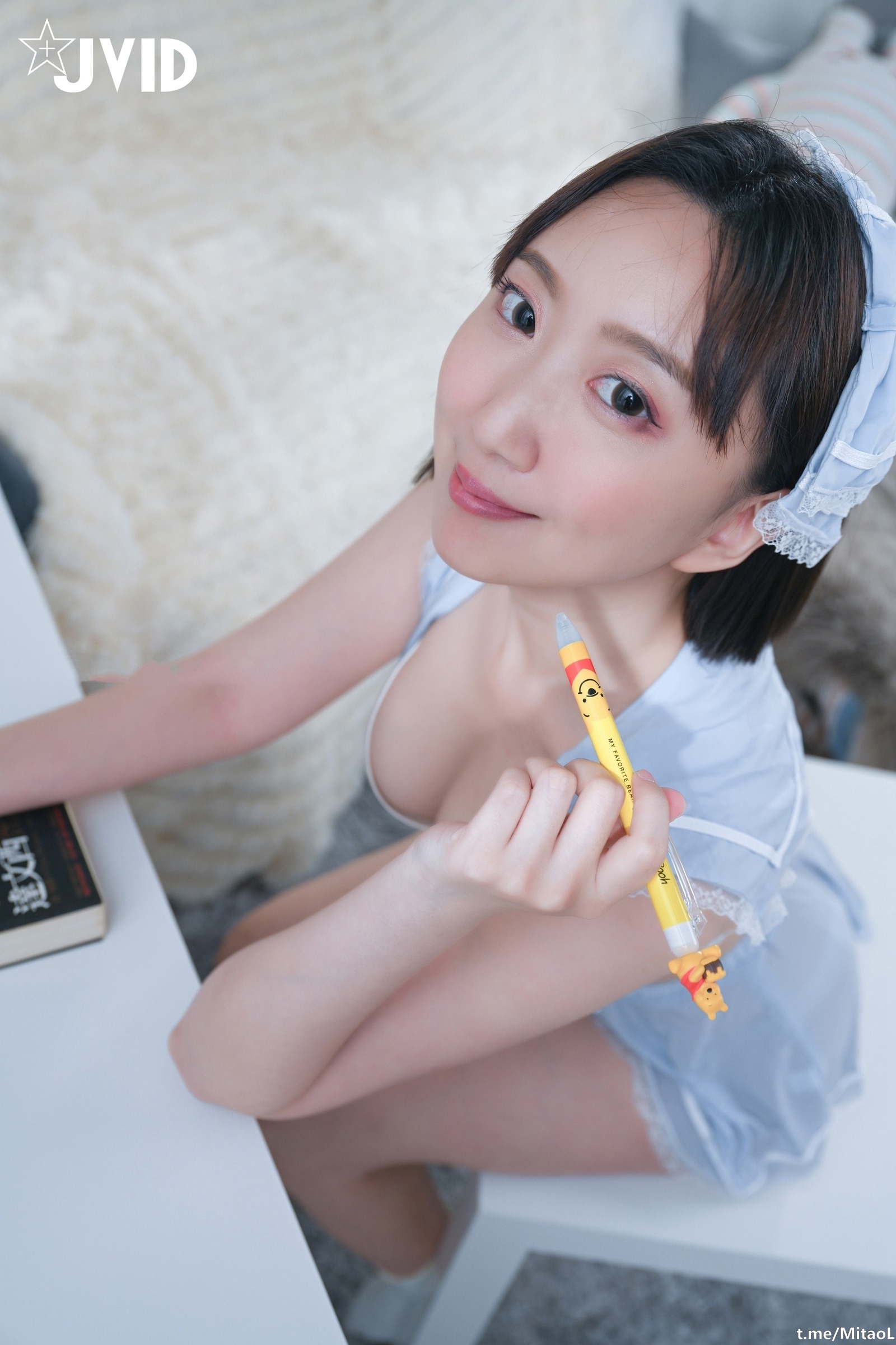 JVID Zoe 来我家自习的邻居小妹妹-81P 3