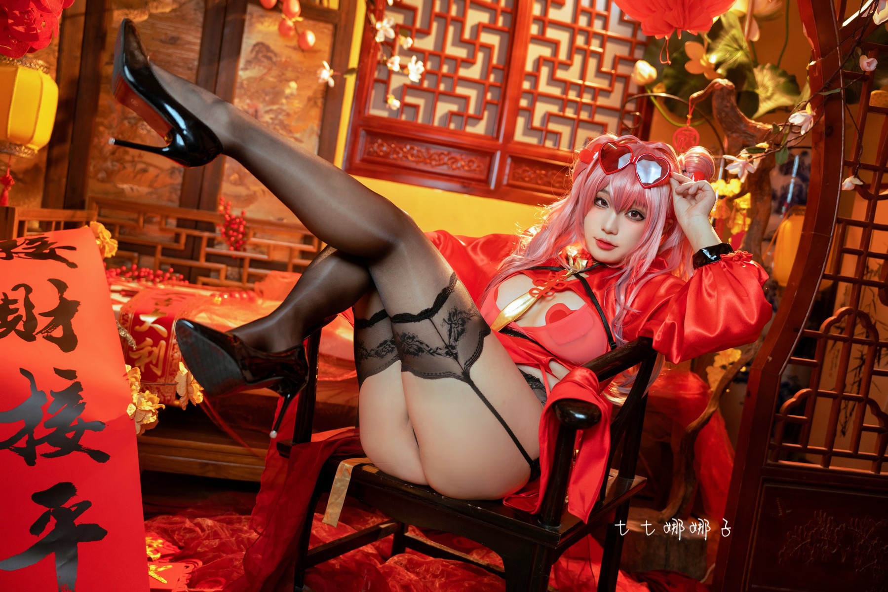 Cosplay 七七娜娜子 布莱默顿新春旗袍 Set.01 13