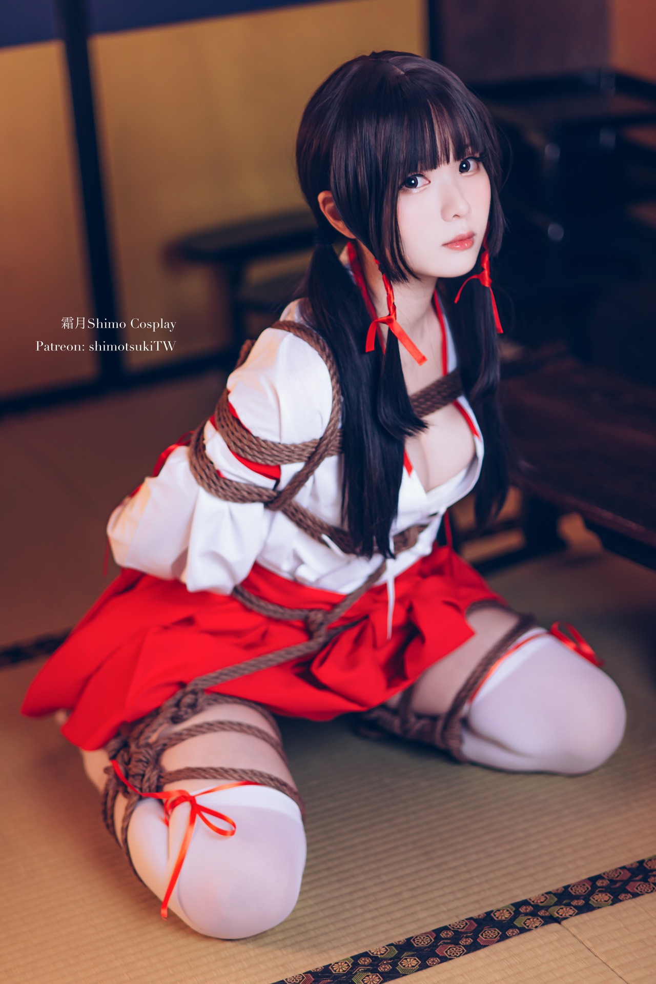 [霜月shimo] 巫女捆绑 Miko Bundle 4