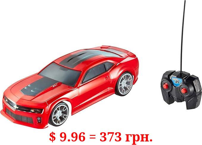 Hot Wheels RC Red Zl1 Camaro, Full-Function Remote-Control Toy Car, High-Performance Engine, 2.4 Ghz with Range of 65Ft