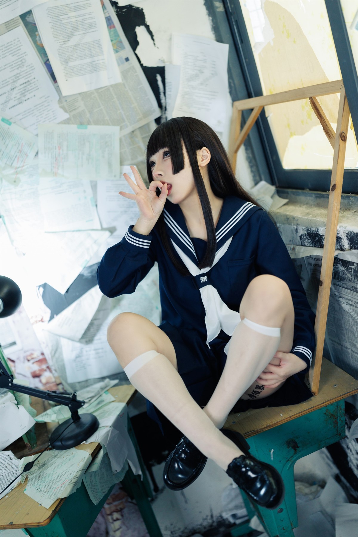 Cosplay 胡桃猫Kurumineko 反差学妹 Set.01 17