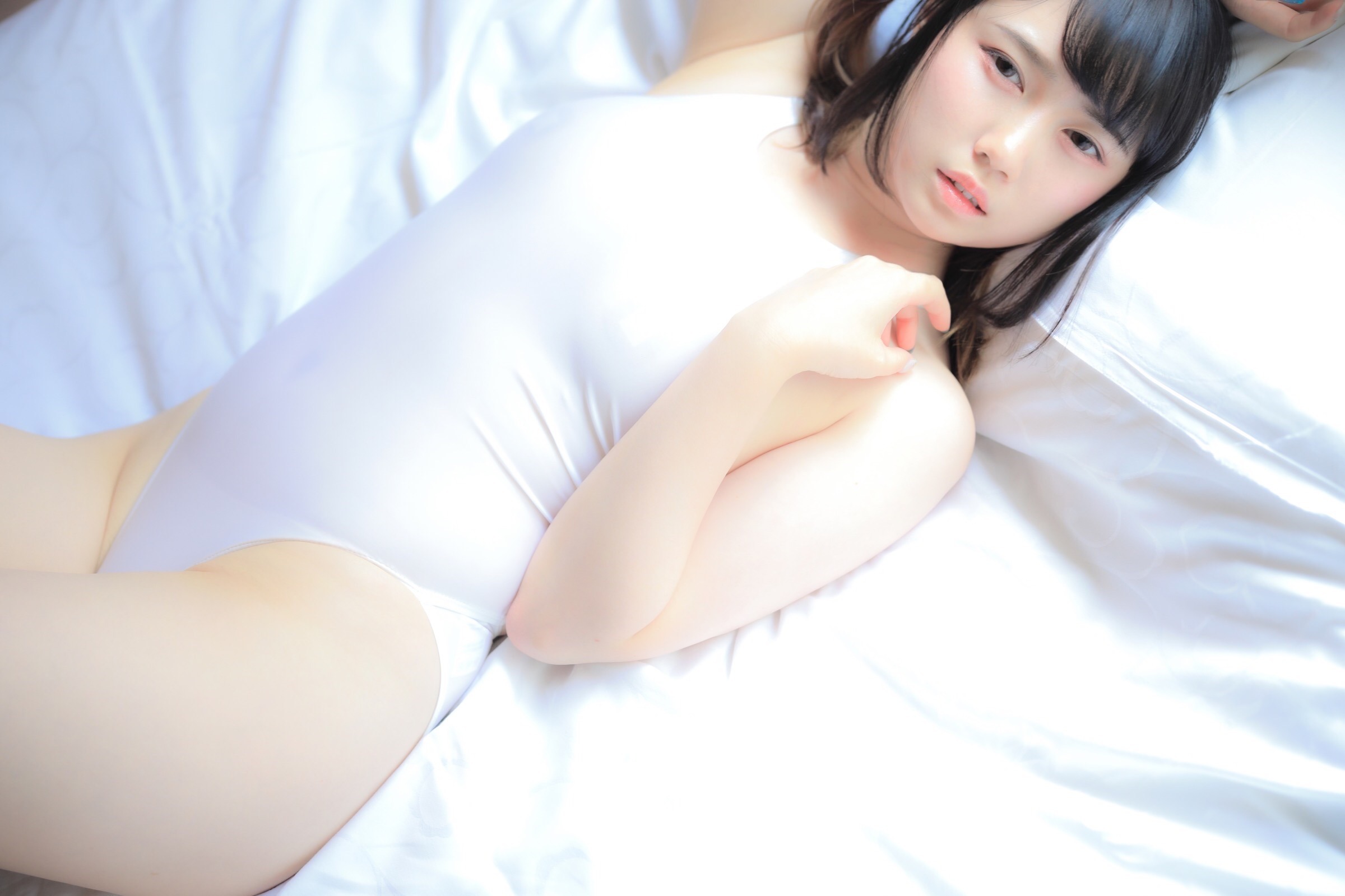 [憂貴ちゃんに貢ぐ会(憂貴)]濡れる！透ける！えちえち白スク 74