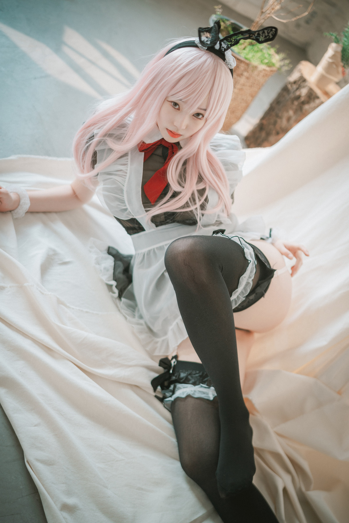 Bambi 밤비, [DJAWA] Sheer Bunny Maid 18