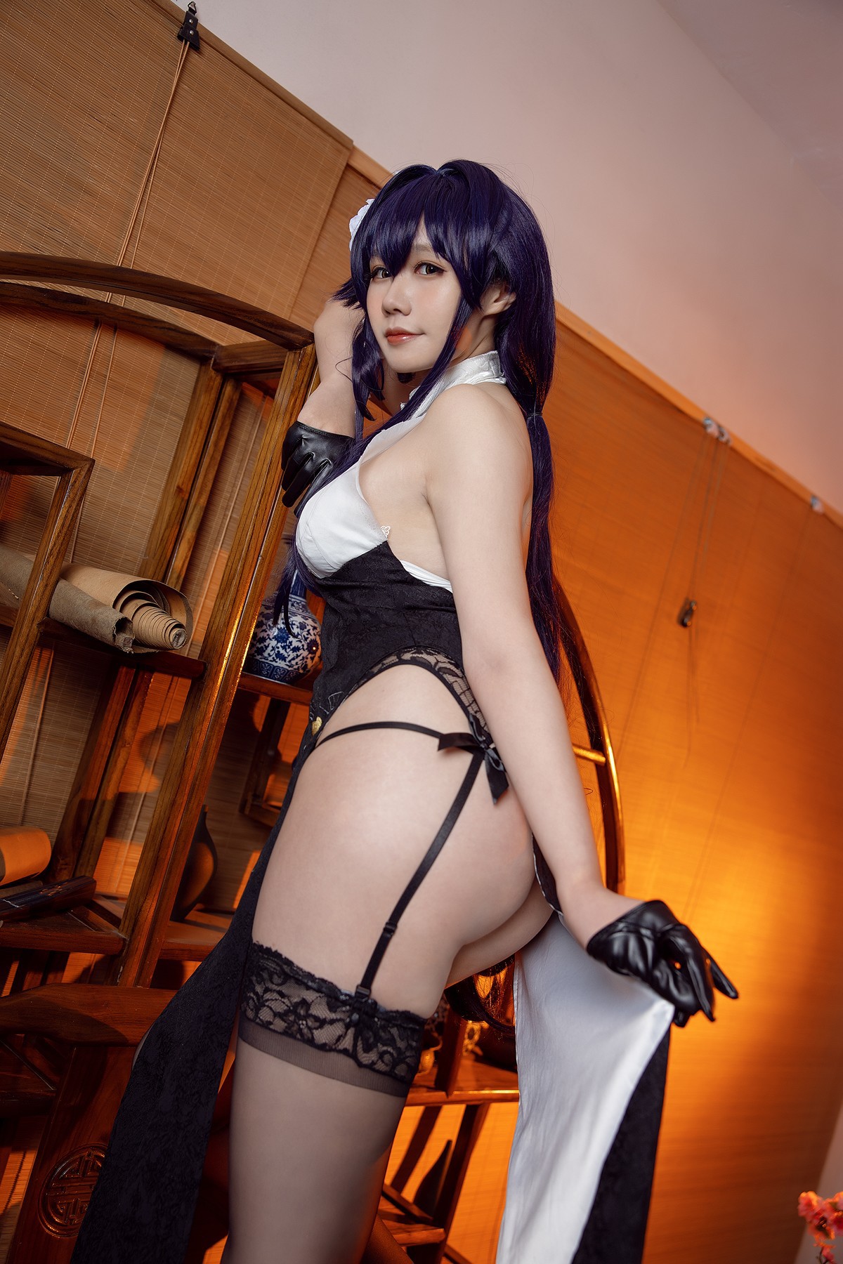 Cosplay 麻花麻花酱 吾妻旗袍 29