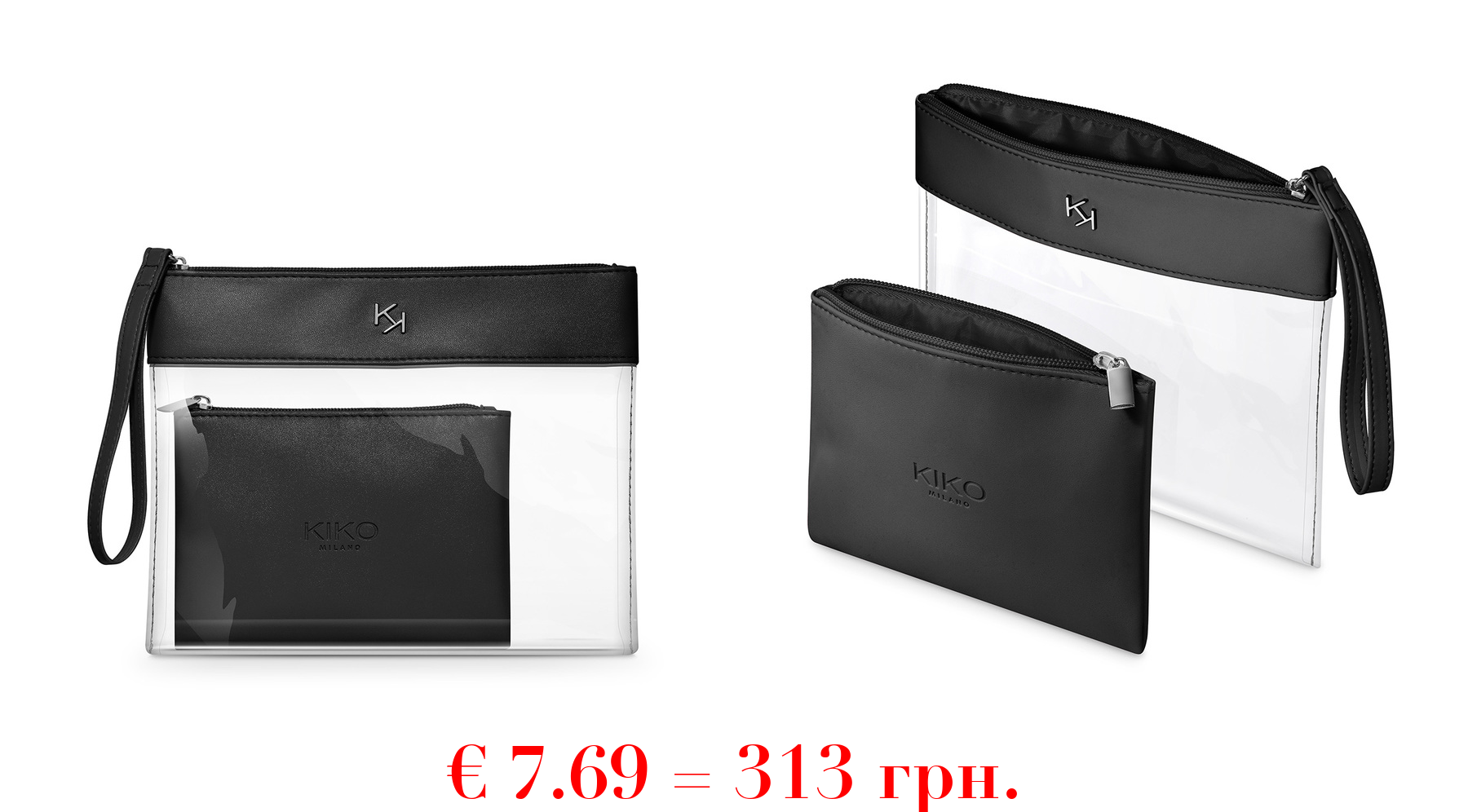 transparent beauty case