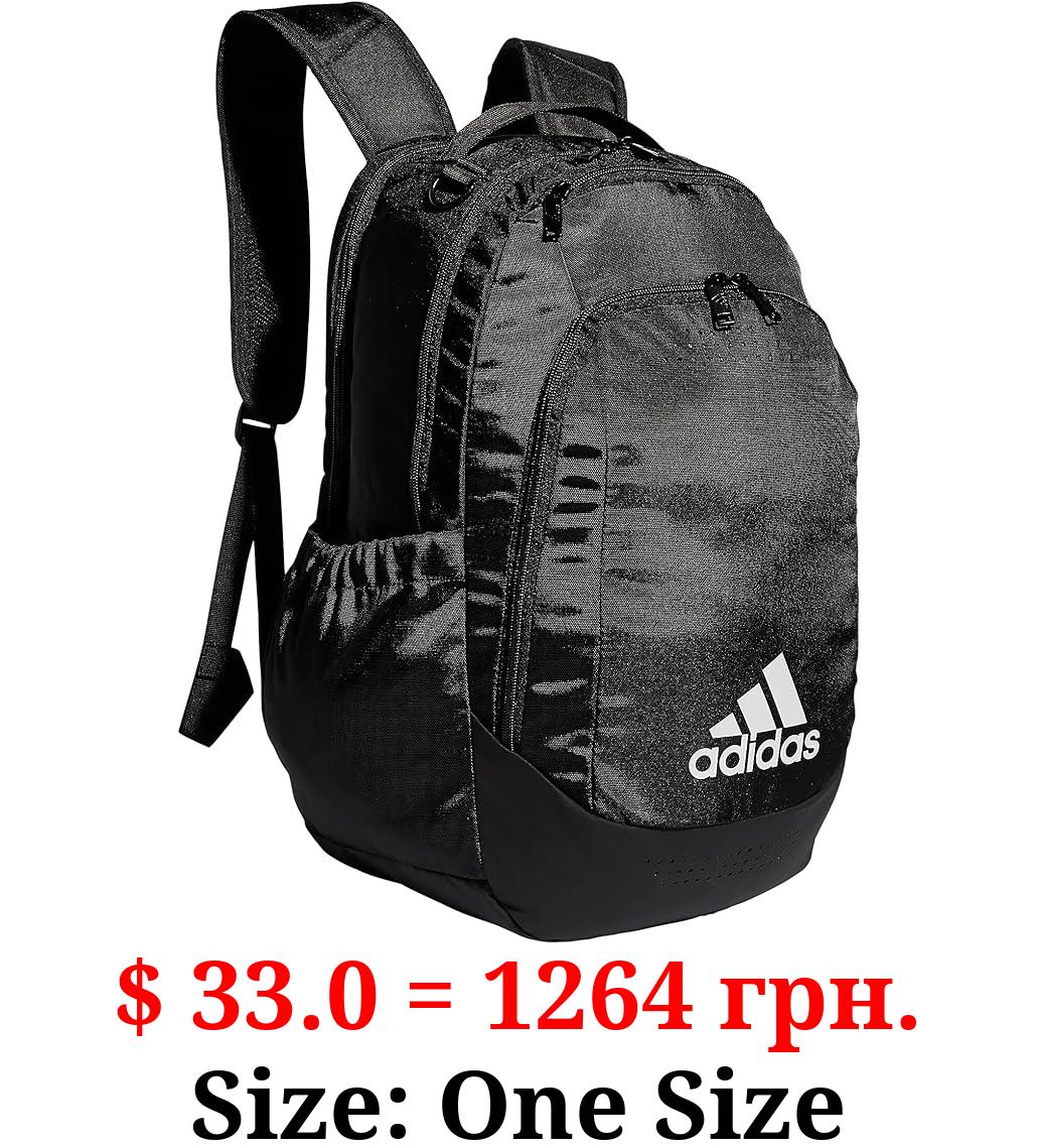 adidas Defender Team Sports Backpack, Black/White, One Size