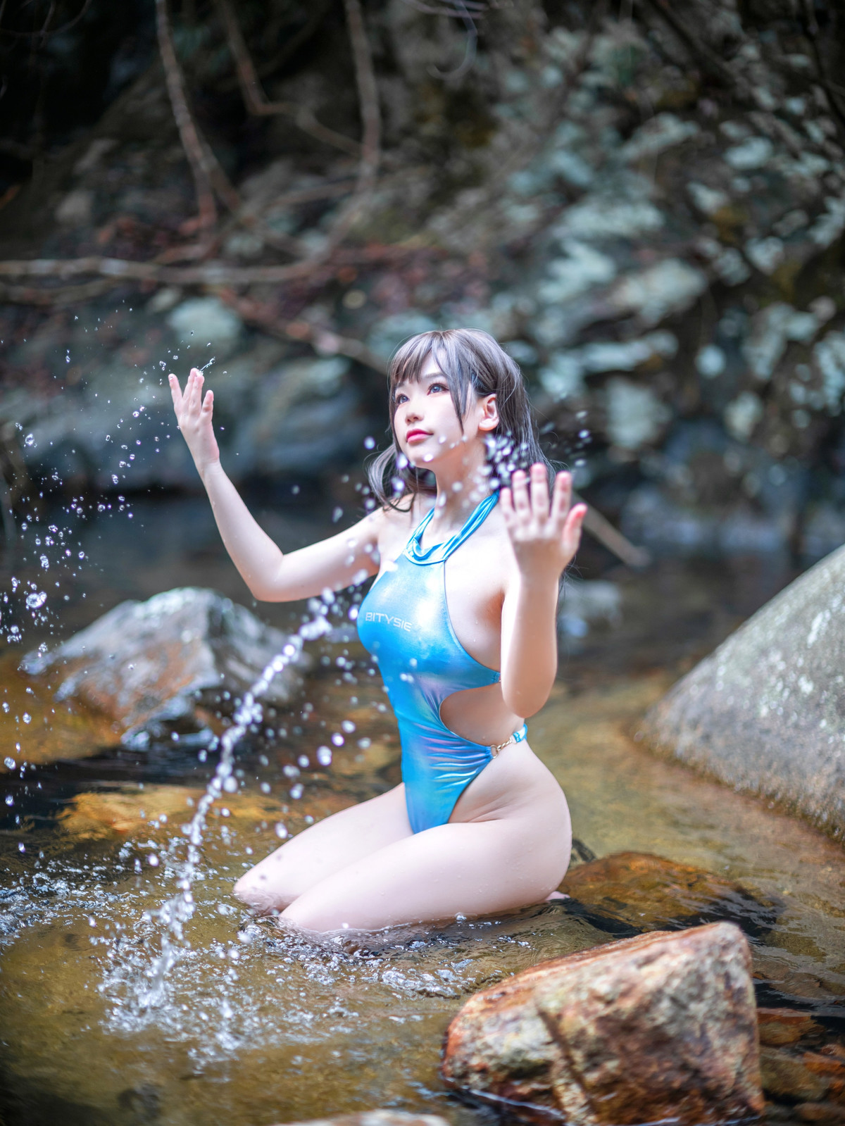 Cosplay 七七娜娜子 竞泳 27