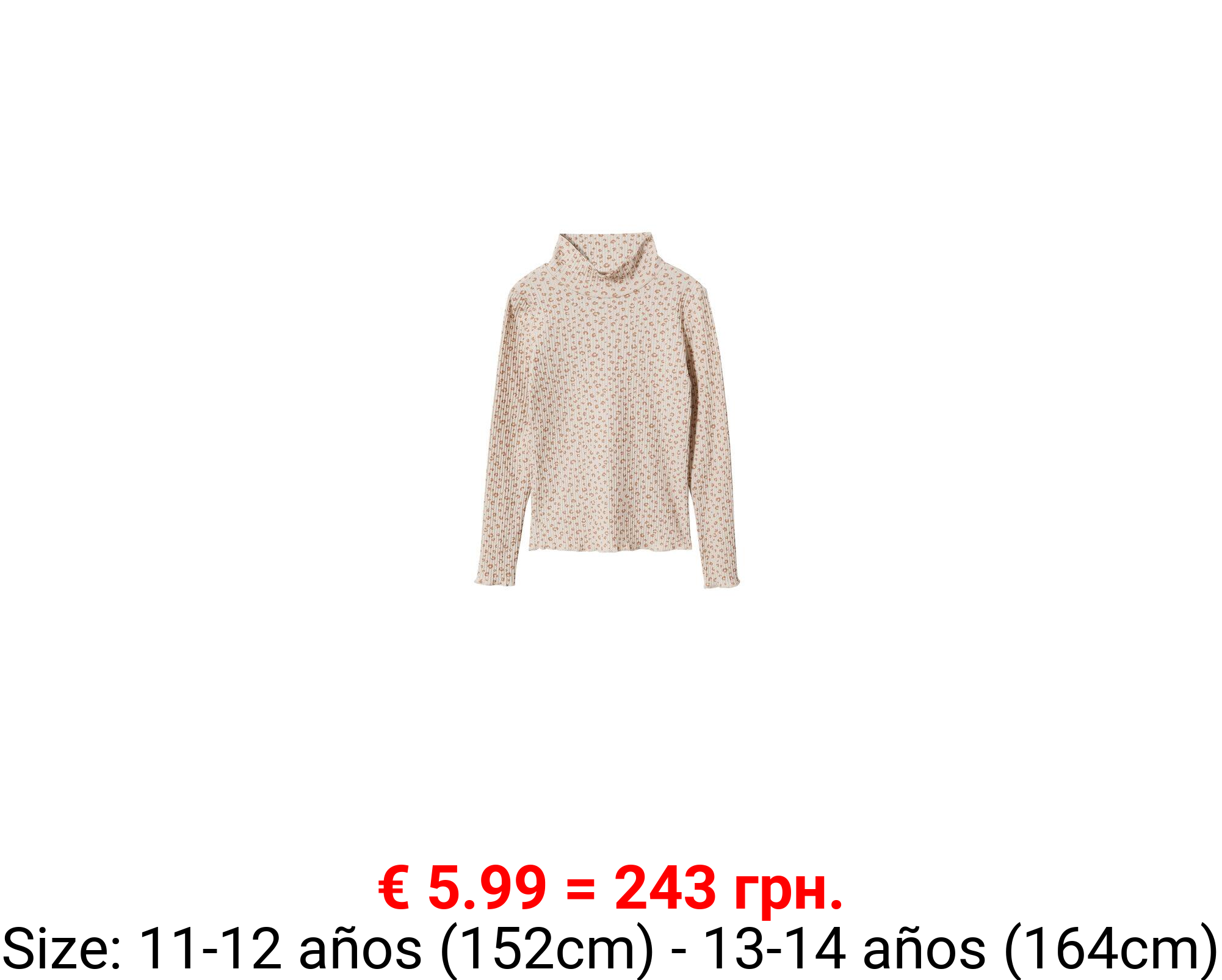 Camiseta manga larga cuello perkins