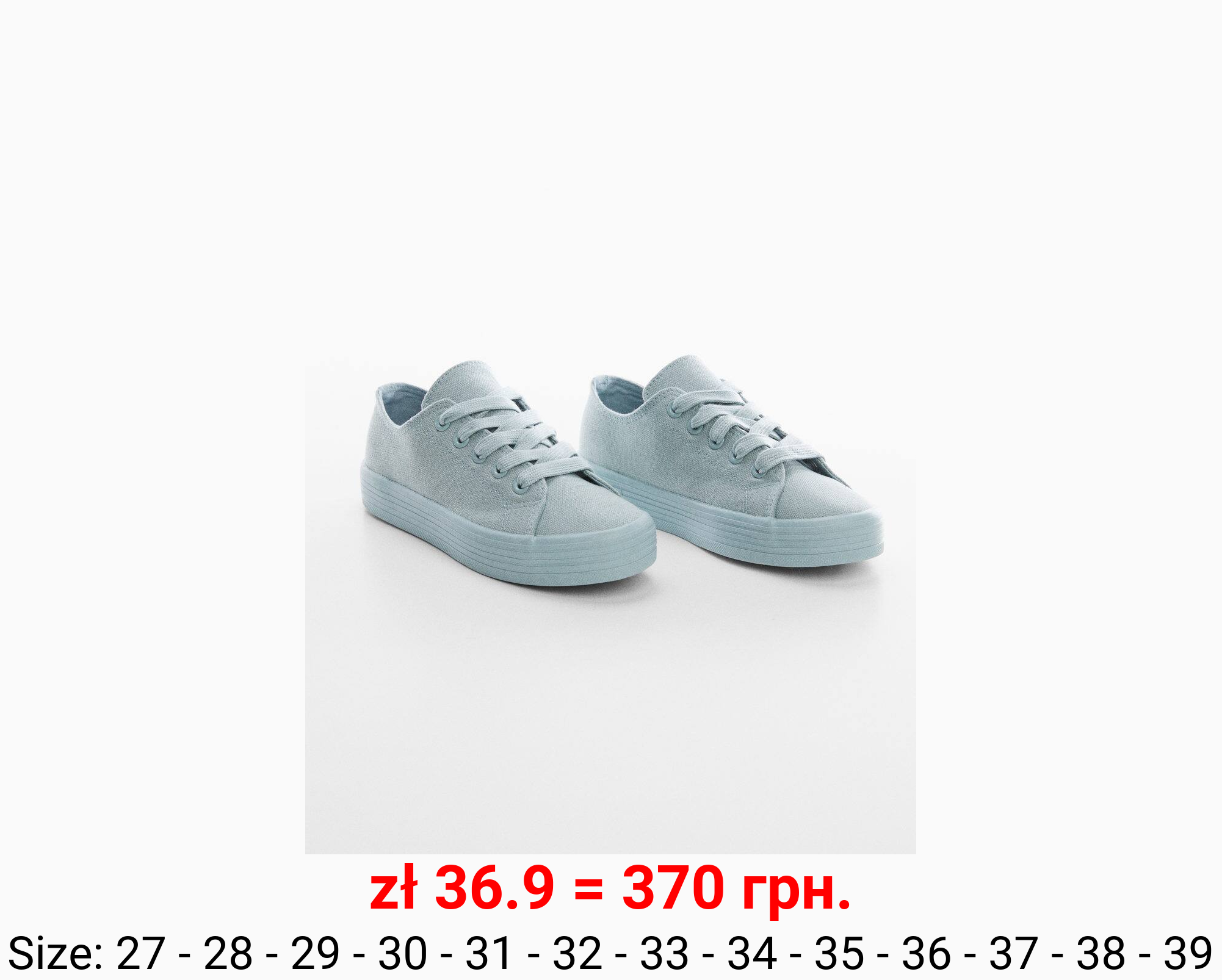 Deportivas algodón cordones