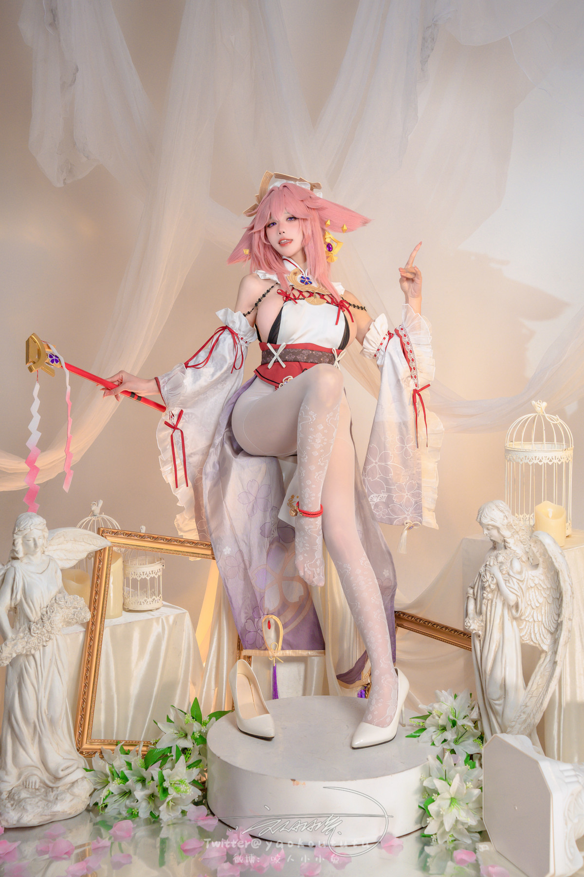 Cosplay 黏黏团子兔 春江水暖 神子贺岁 Set.01 14