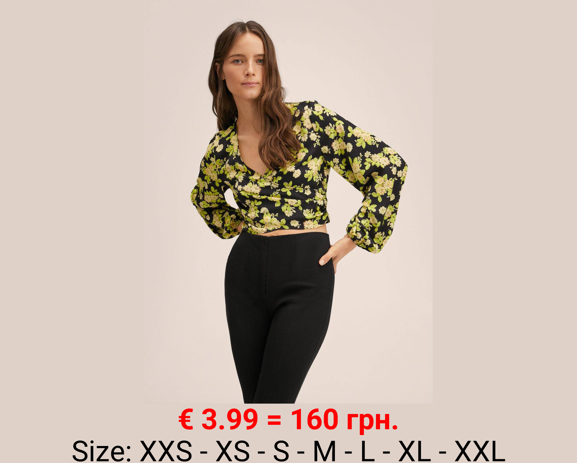 Blusa estampado floral