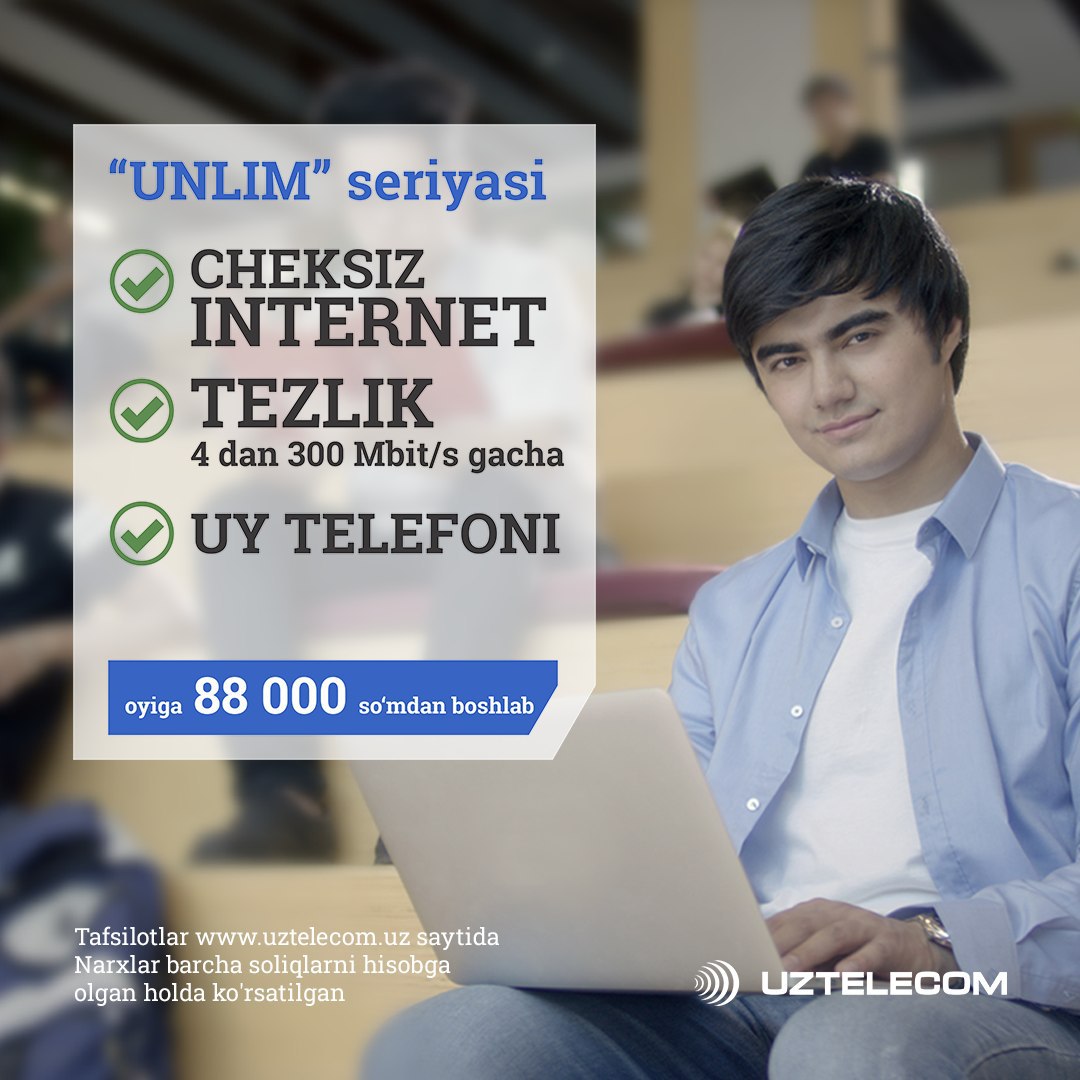 UZTELECOM – Telegram