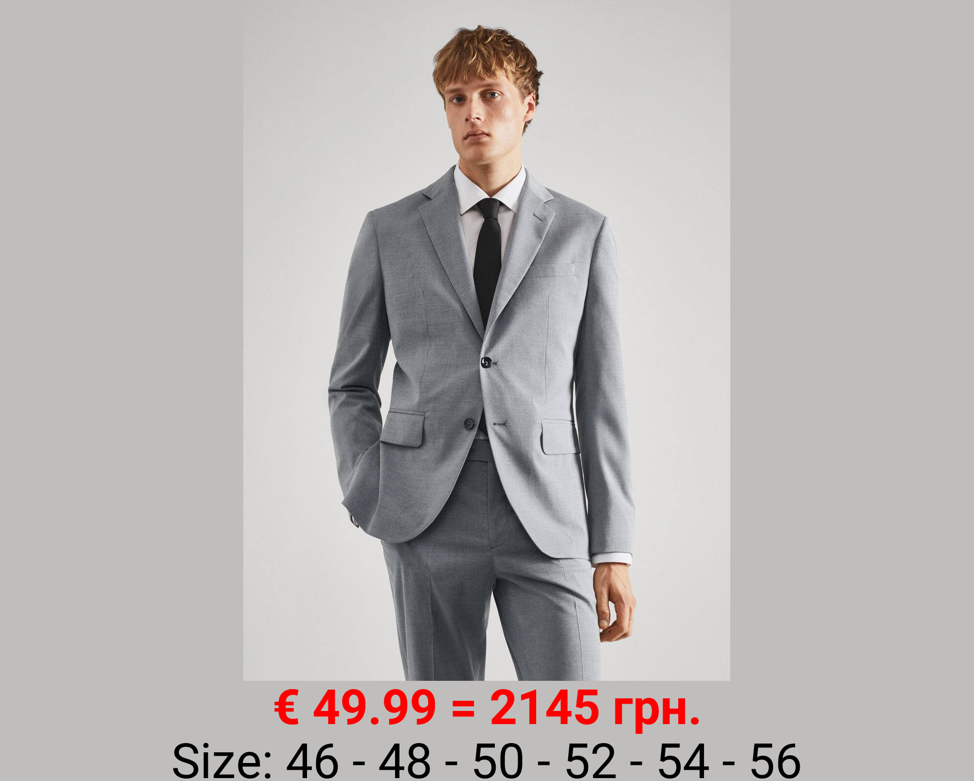 Americana traje slim fit