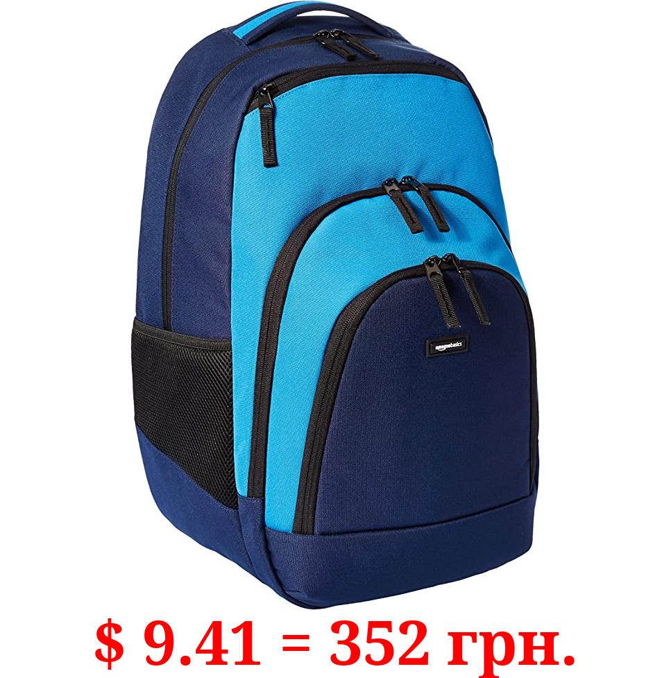AmazonBasics Campus Backpack, Blue