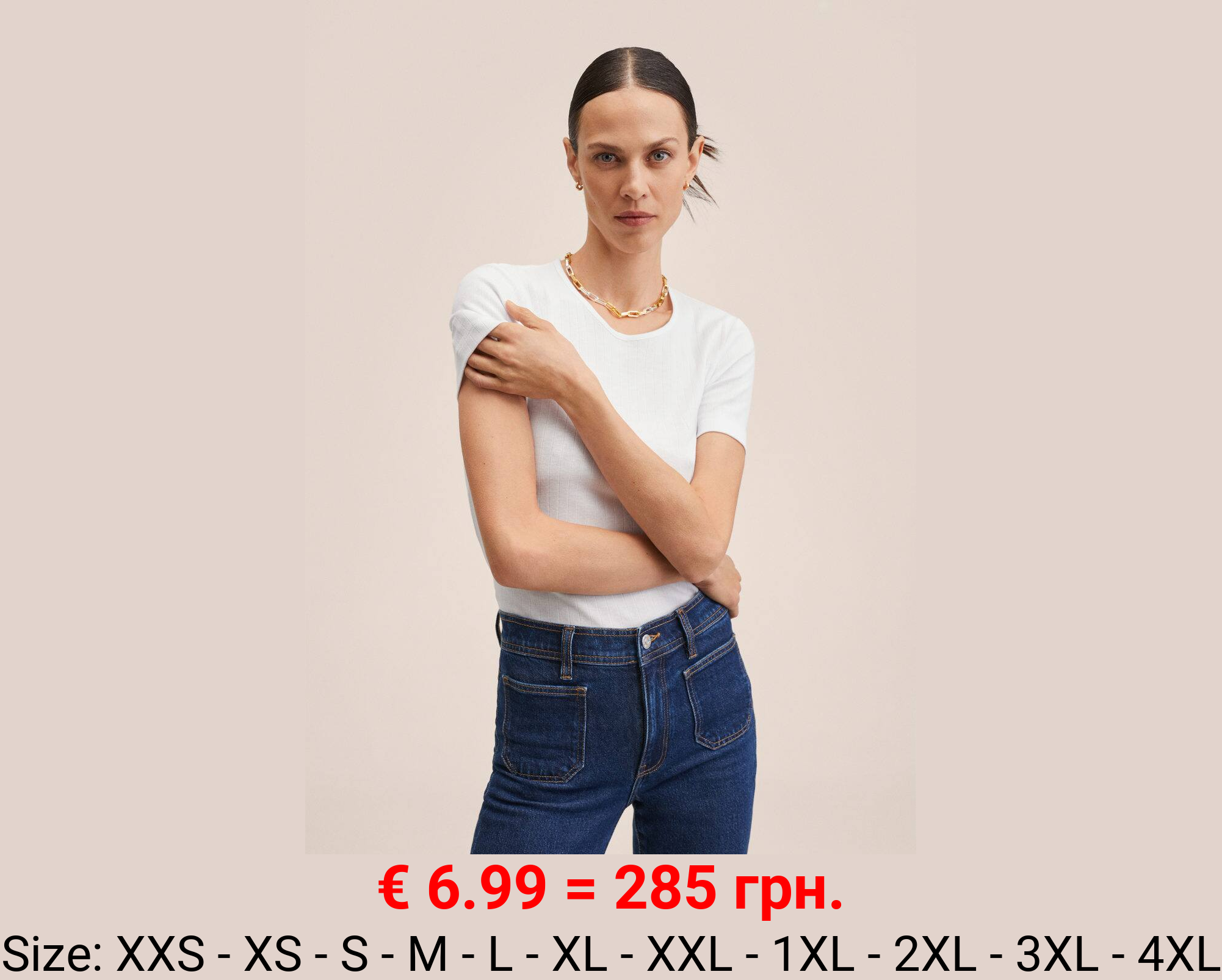 Camiseta 100% algodón 