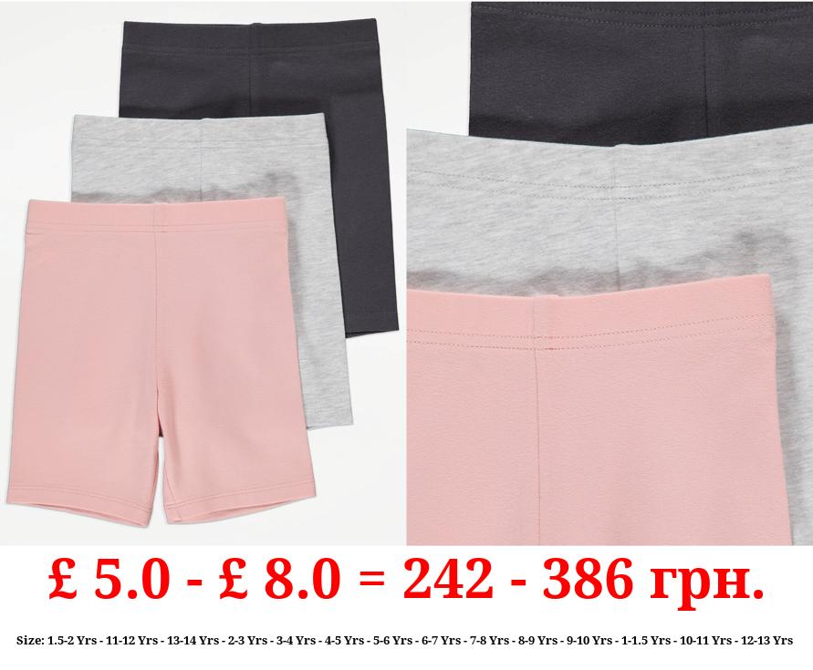 Cycling Shorts 3 Pack