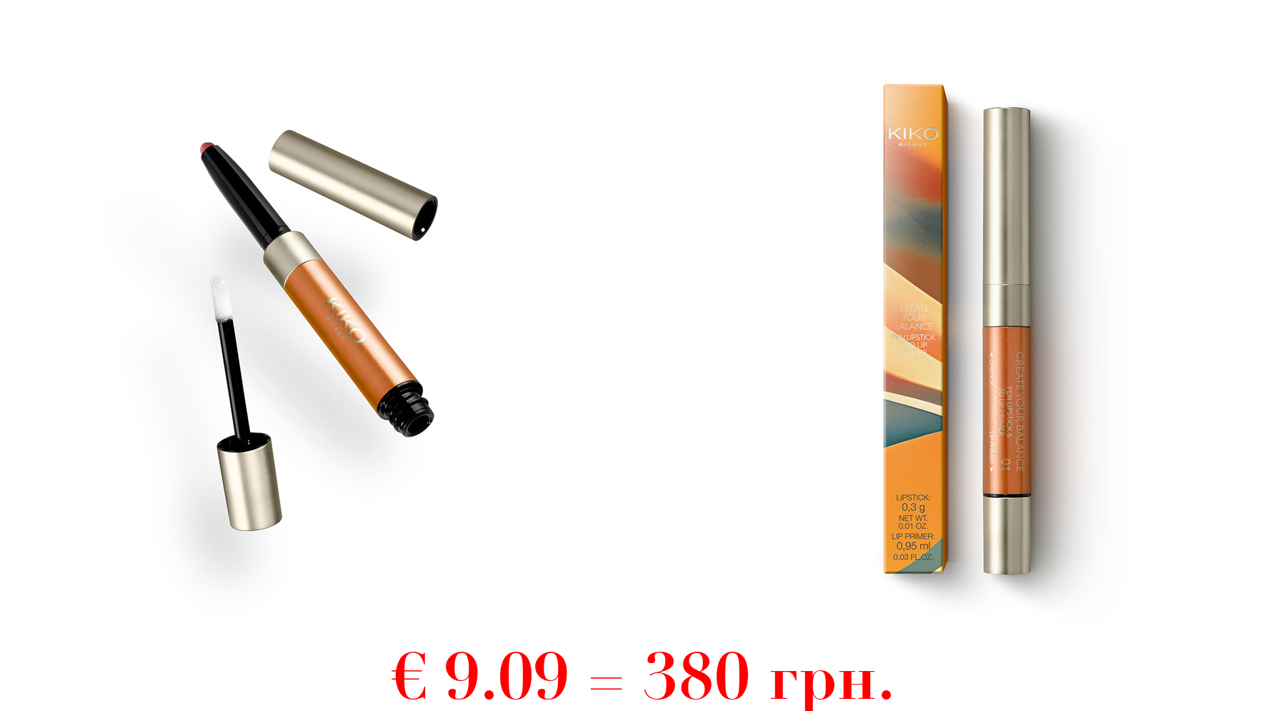 create your balance pen lipstick & 3d lip primer