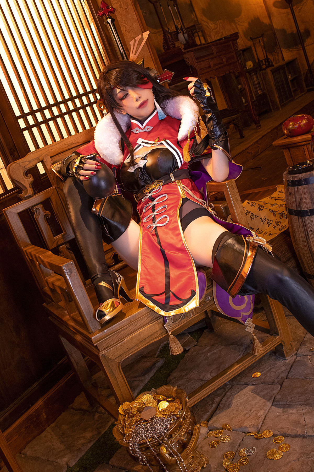 Cosplay 水淼Aqua 北斗凝光 Set.01 12