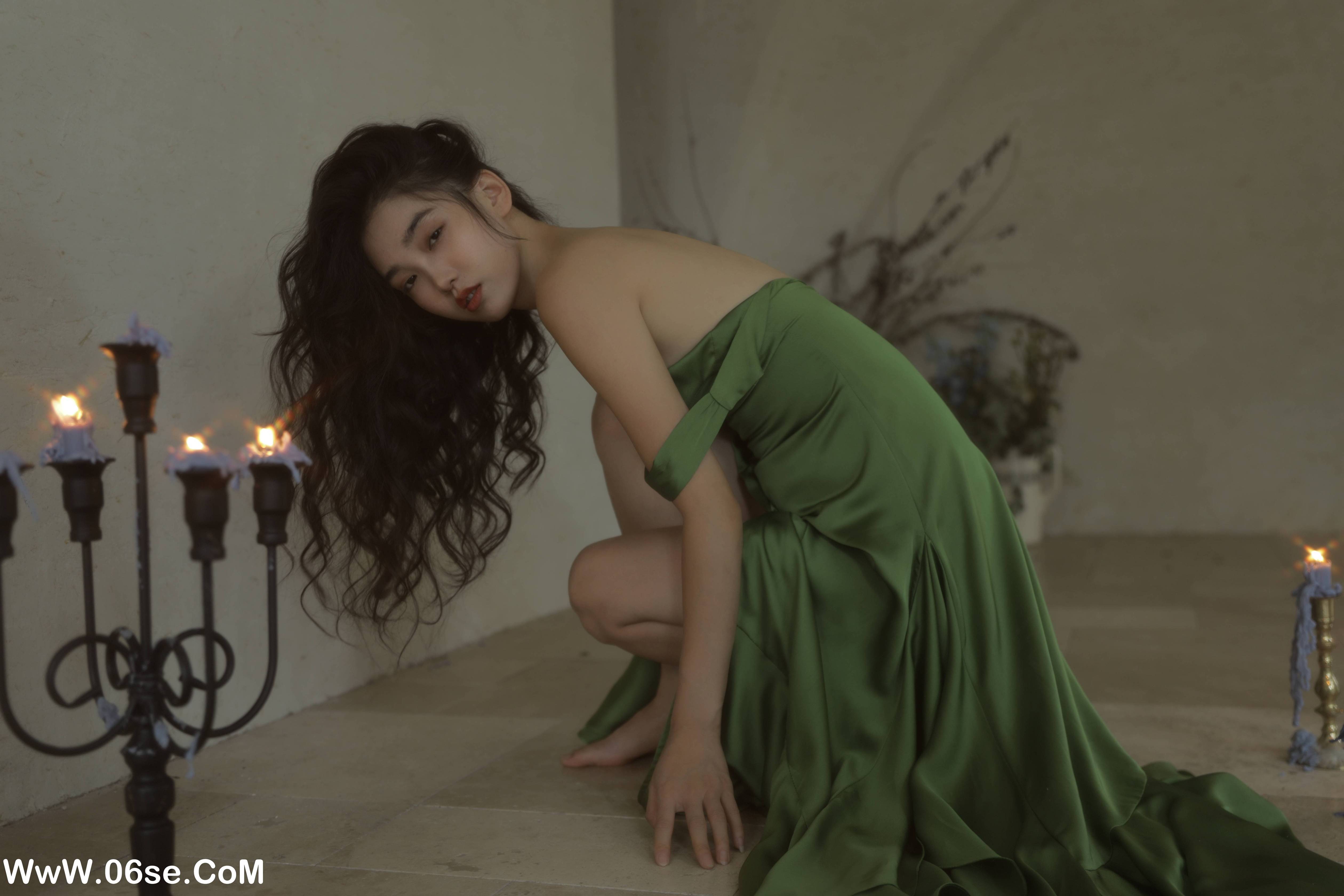 图片[20]-[YITUYU艺图语]2022.10.14 绿色连衣裙 海角的郭荣[21+1P／139MB]-六色网