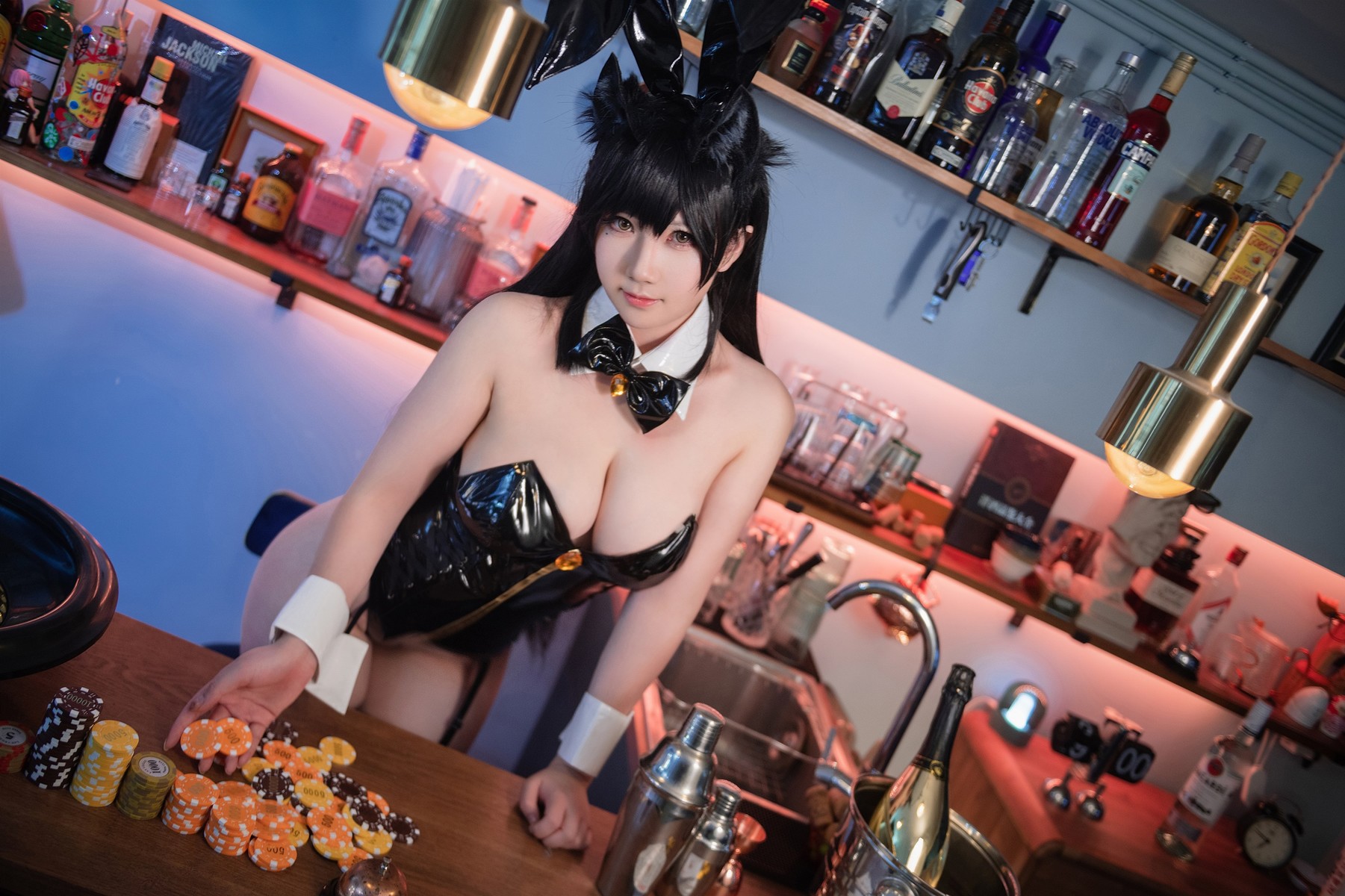 Cosplay 本末末 爱宕兔女郎 21