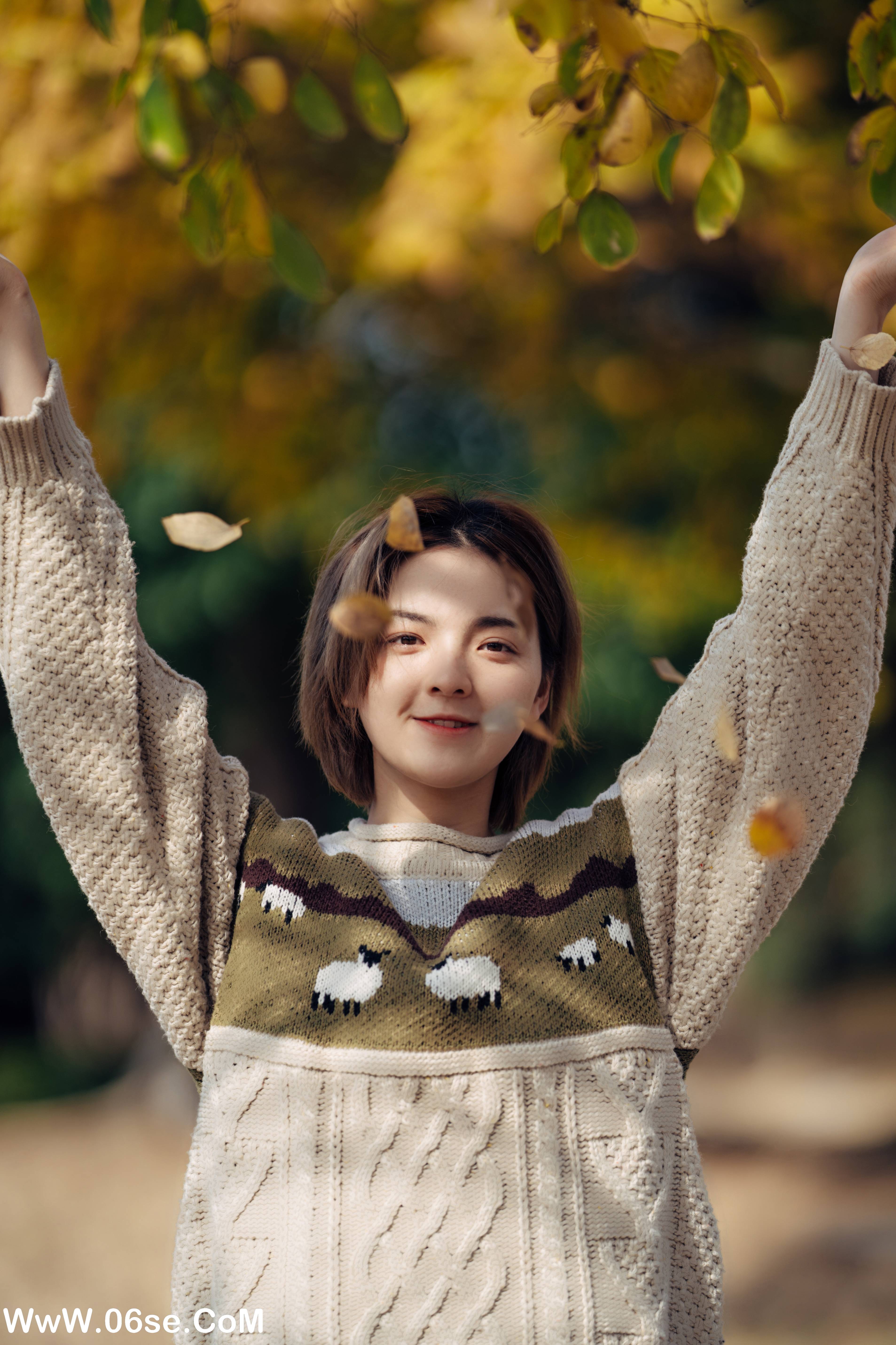 图片[14]-[YITUYU艺图语]2022.01.25 暖冬银杏，18岁的素颜女孩 dudu[34+1P／200MB]-六色网