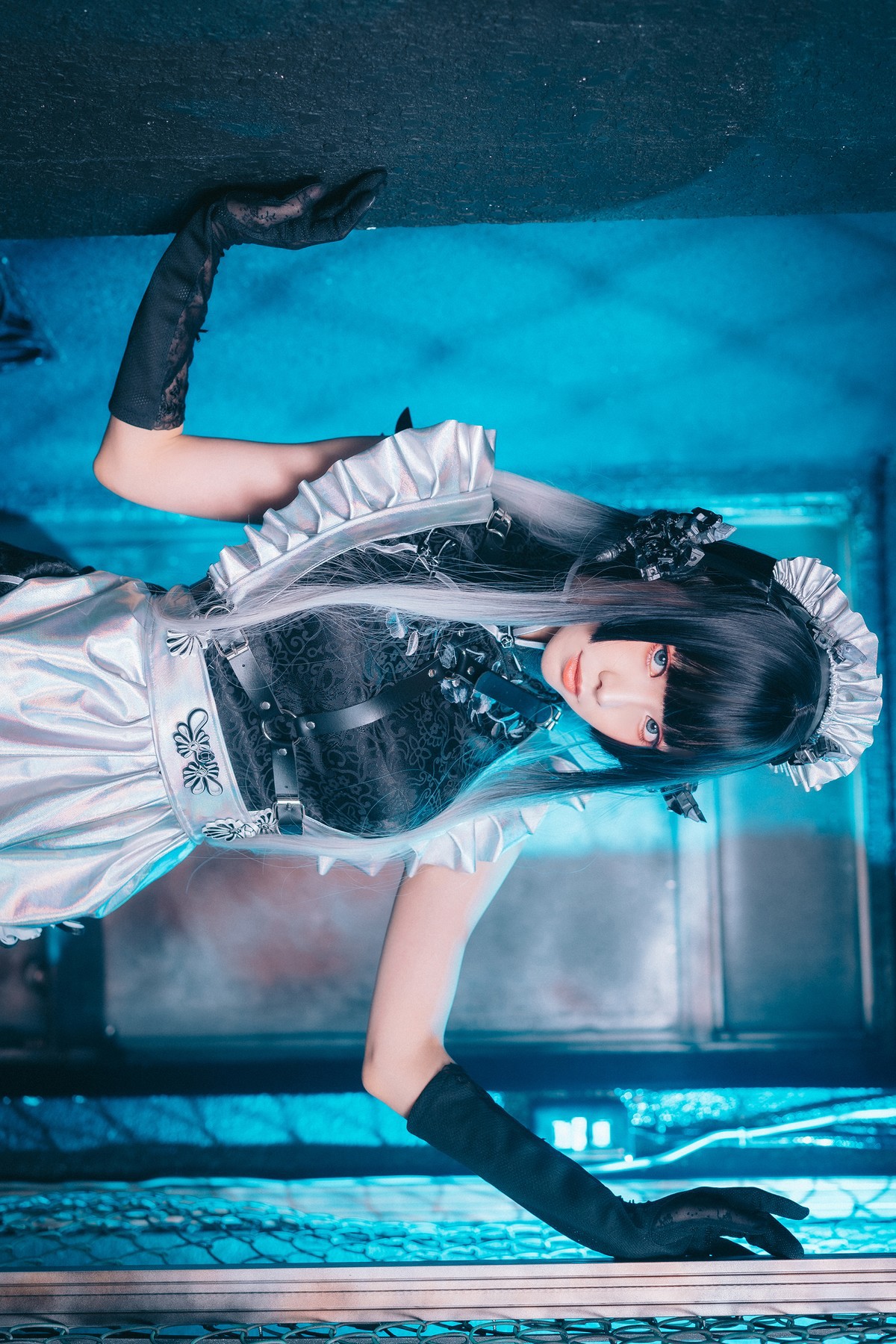 Cosplay ElyEE子 賽博女僕 Melanite黑榴石 25