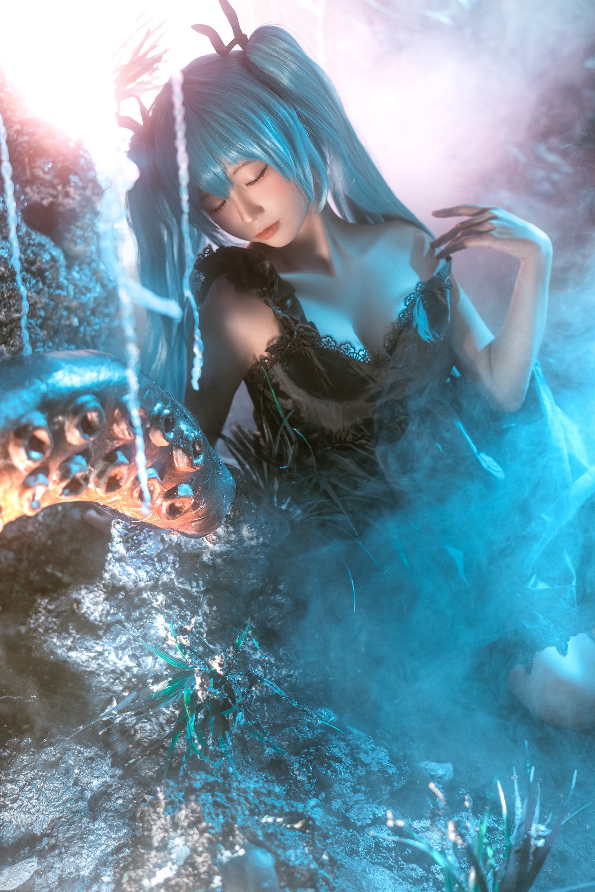 蠢沫沫 Cosplay 深海少女 18