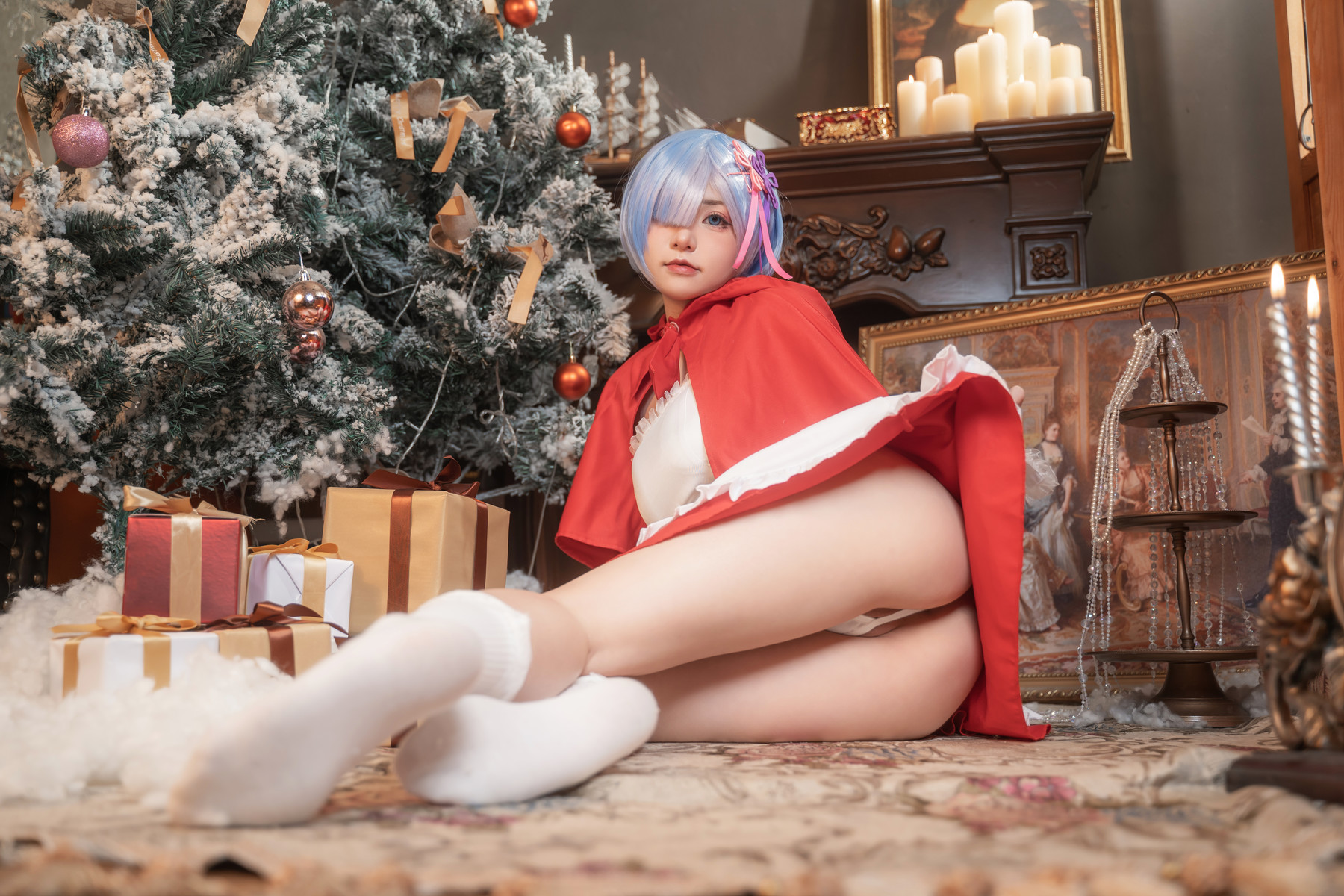 爆机少女喵小吉 Cosplay 雷姆 4