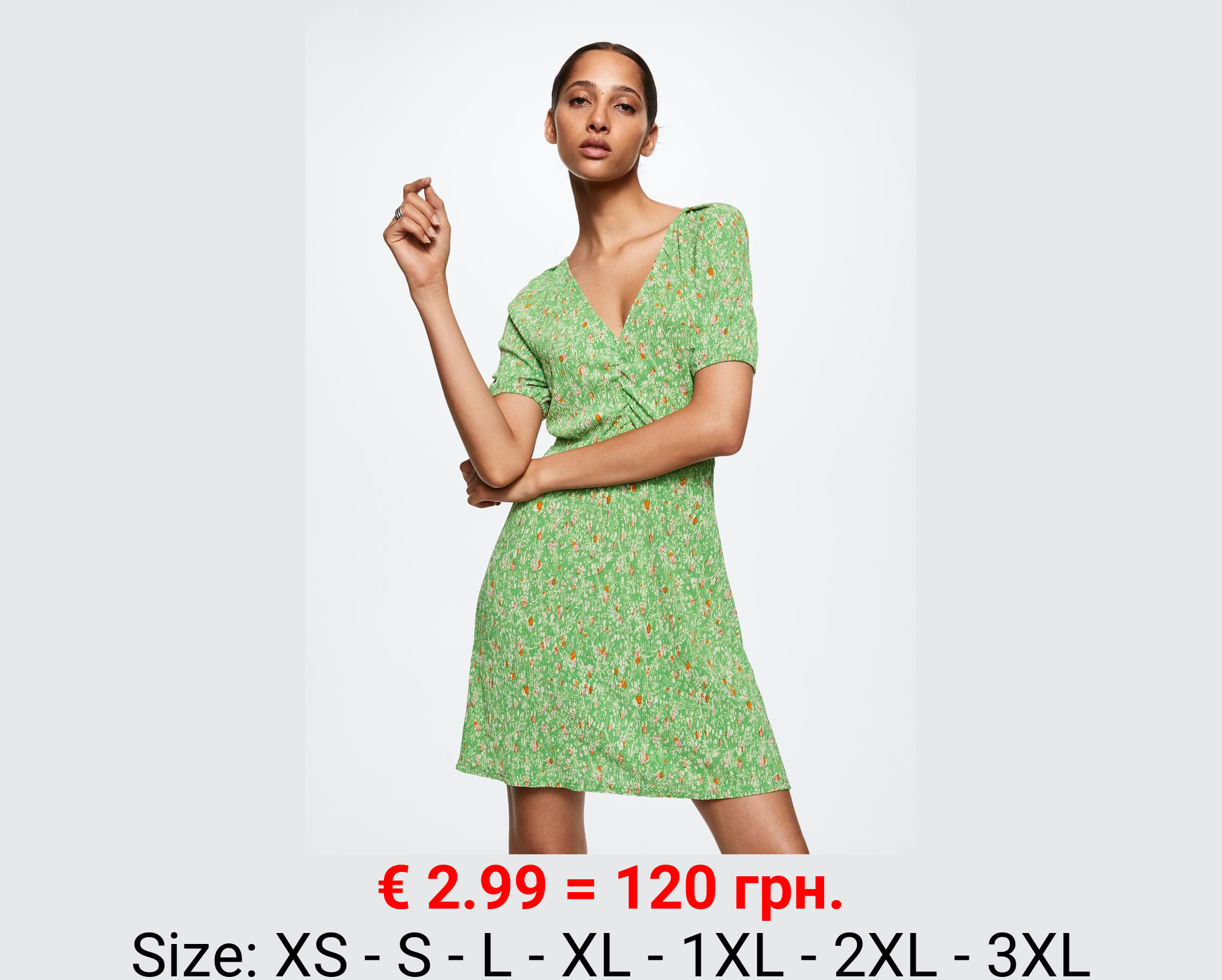 Vestido estampado floral