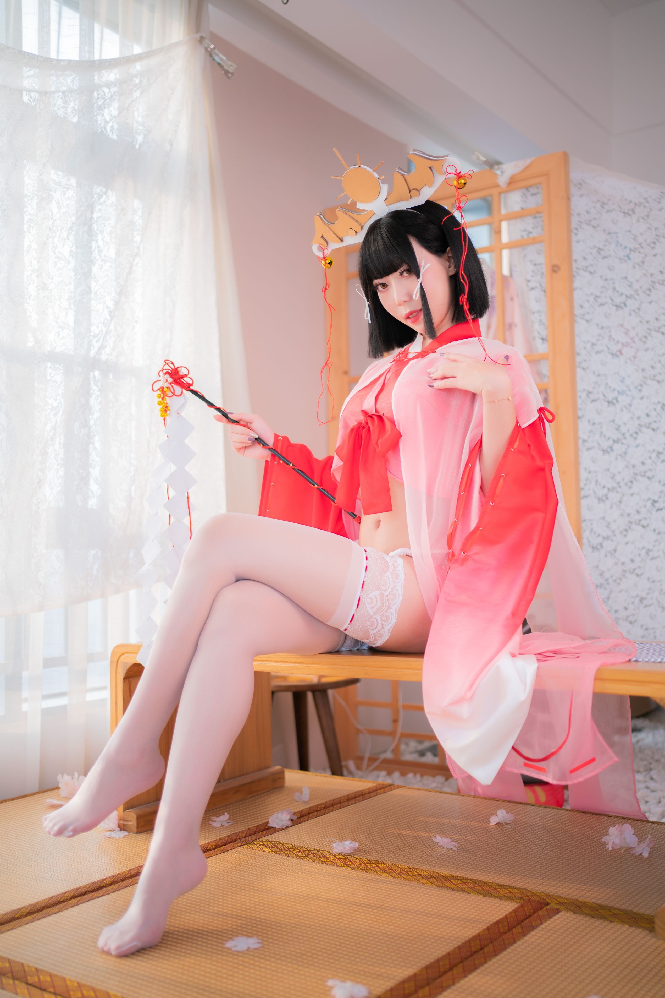 Money冷冷 - 辉夜姬巫女 [127P1V-2.21GB] 96