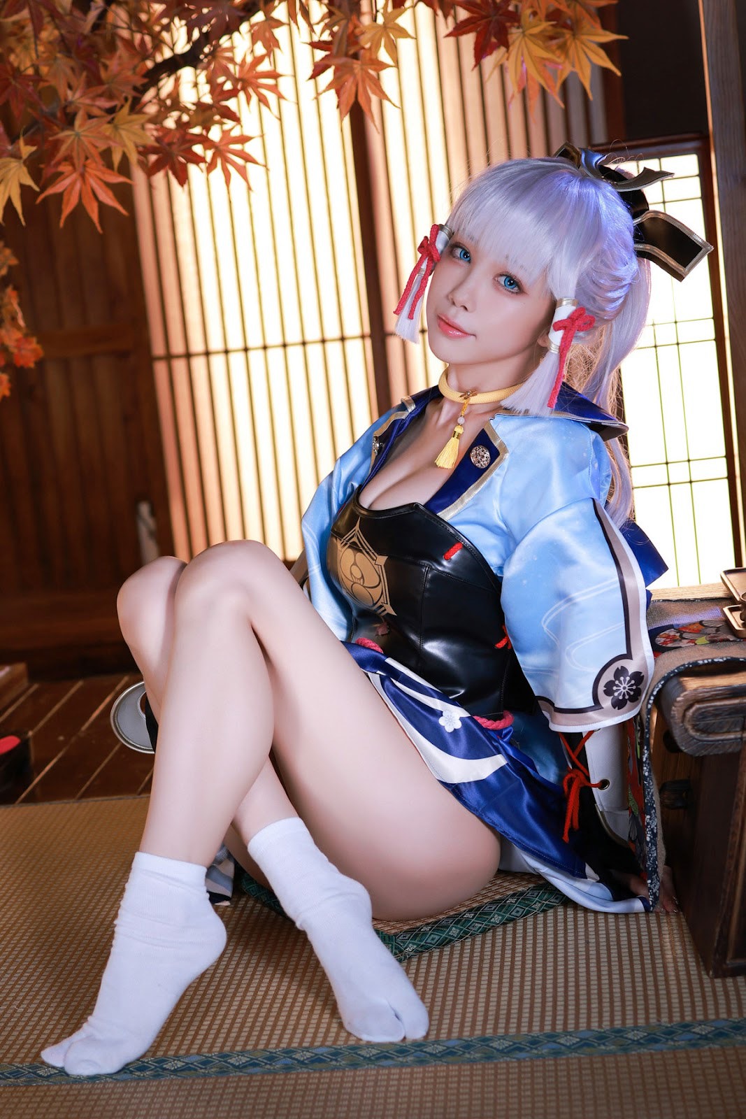 Cosplay 水淼Aqua 神里綾華 Kamisato Ayaka 21