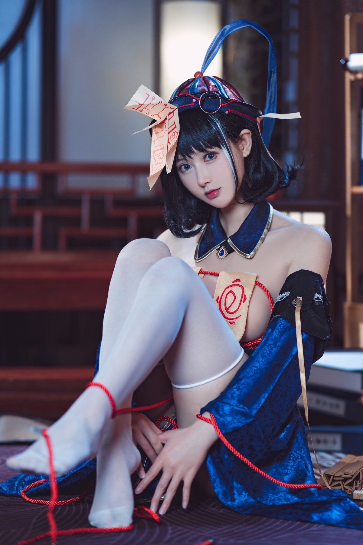 Cosplay 羽生三未 华甲欢庆僵尸三未全 32