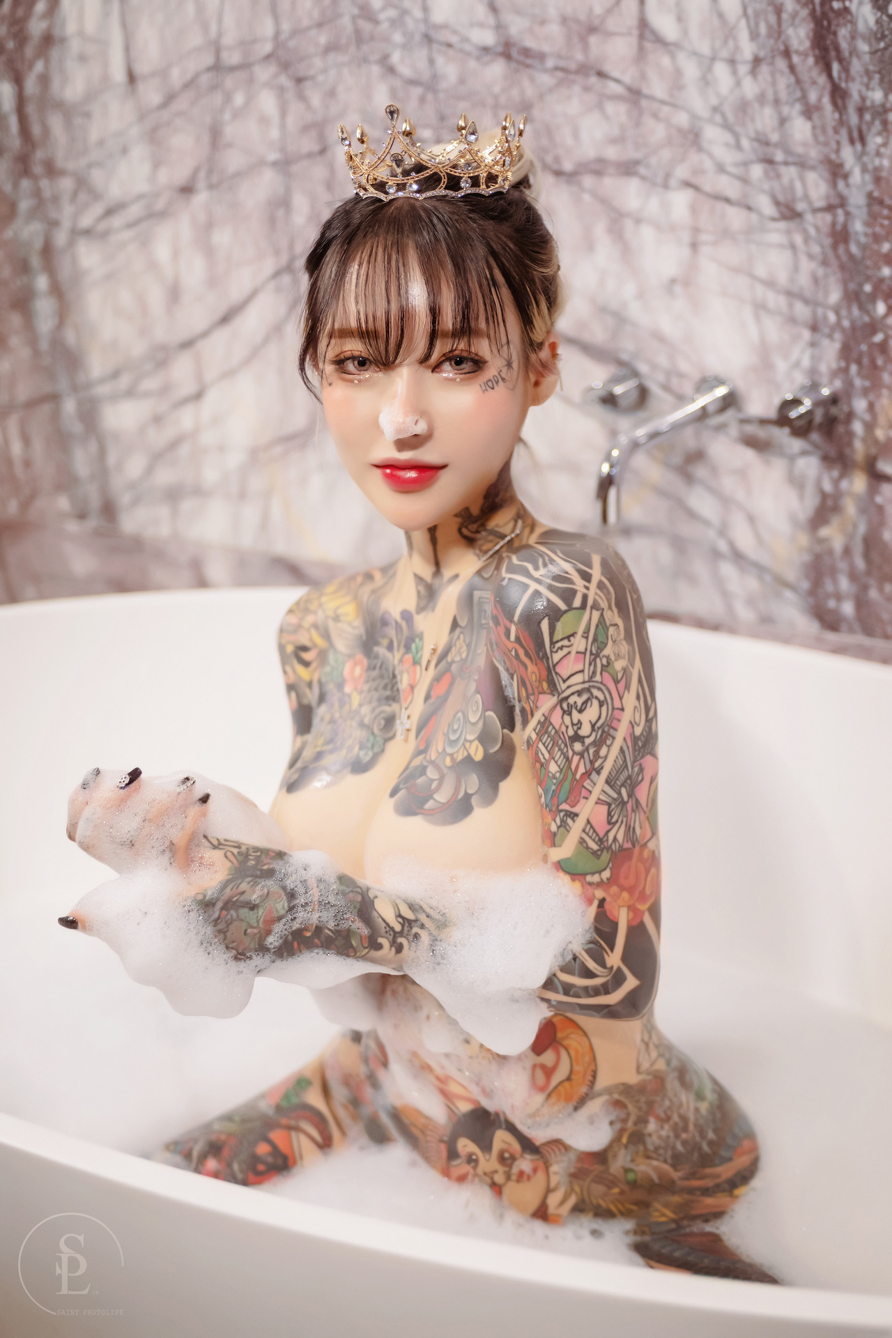 YoKo 요코, [SAINT Photolife] Bubbles 33