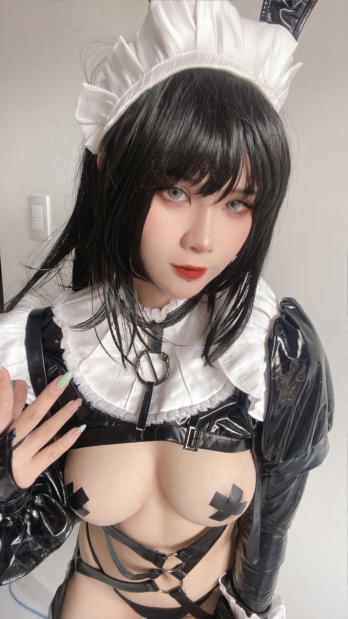 Cosplay Pyonピオン Black Bunny 29
