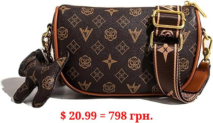 GUSEES Small Crossbody Bags Quilted Purses for Women Luckseed Lightweight Leather Handbags Shoulder Bag